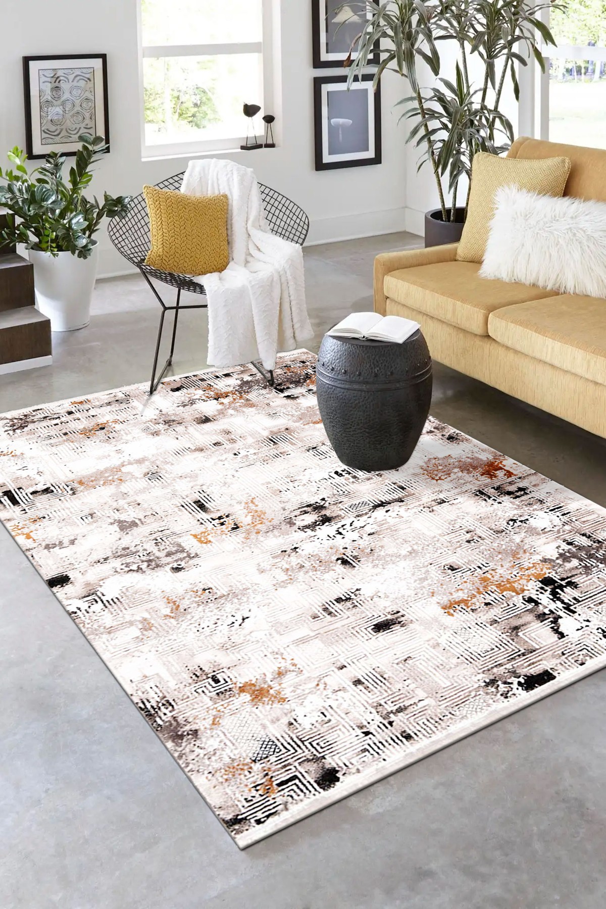 Enti Leona 2183 Modern Makine Halısı
