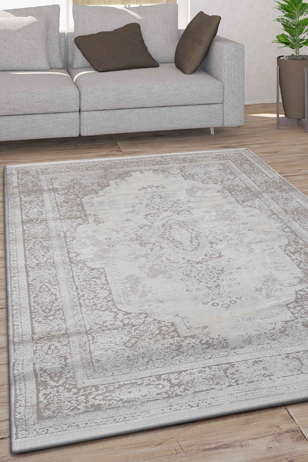 Pierre Cardin Magnifique Mq33G Modern Makine Halısı