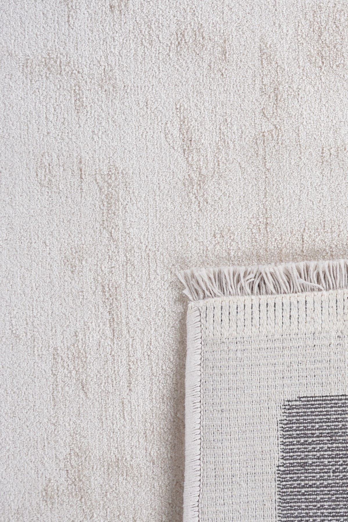 Riva 9259 Çizgili Çerçeveli Modern Bambu Halı