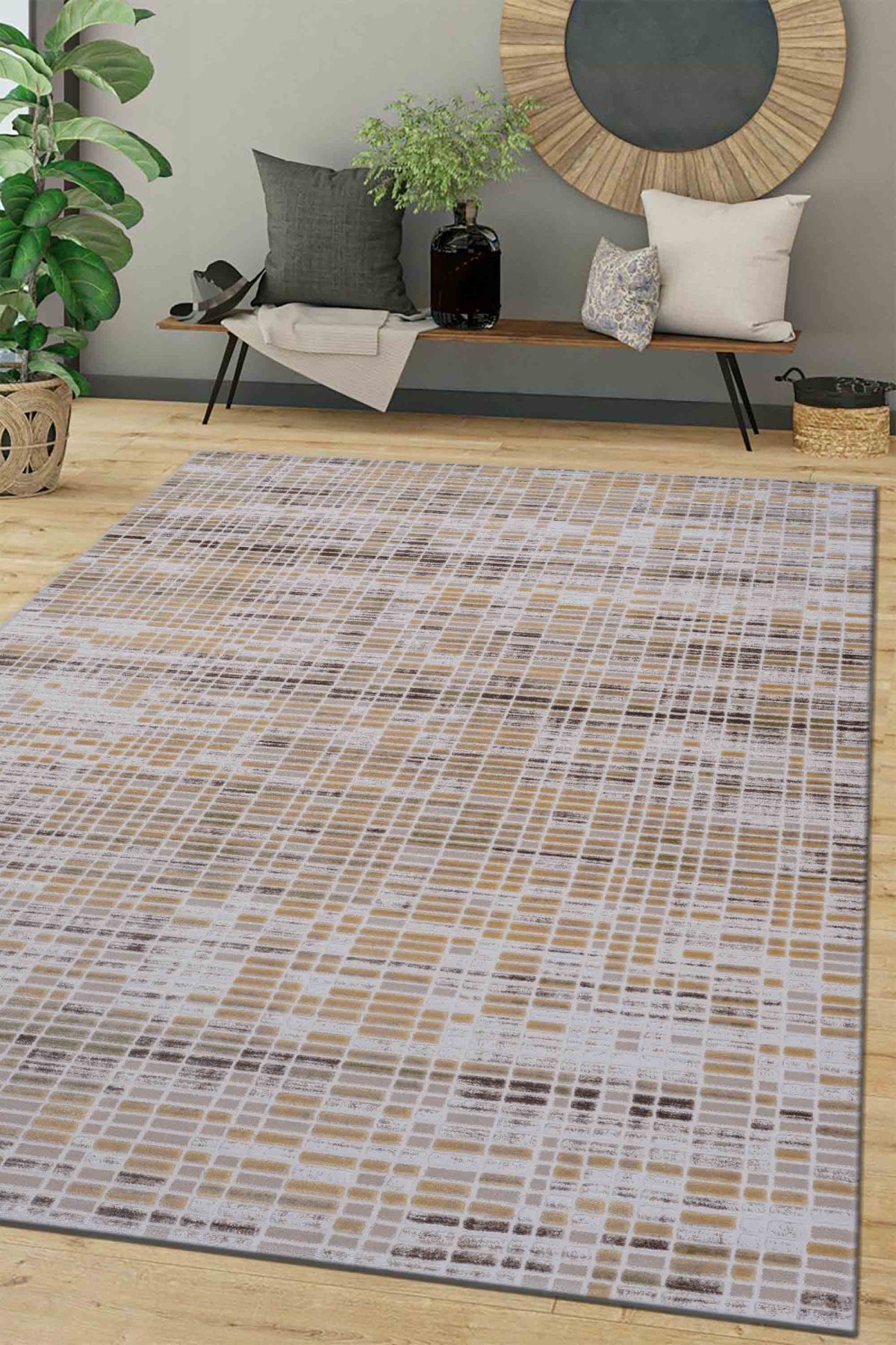Atlantik Dizayn 124Aa Modern Makine Halısı