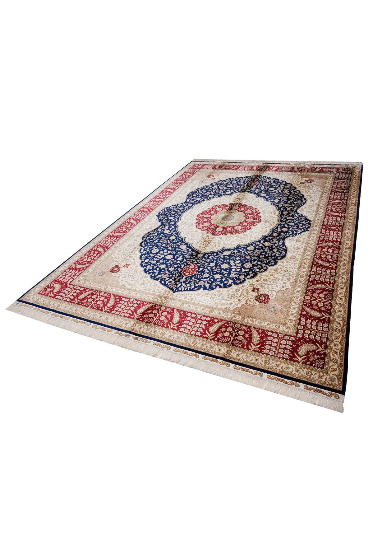 Art Silk 200 Line Renkli Klasik El Dokuma Halı
