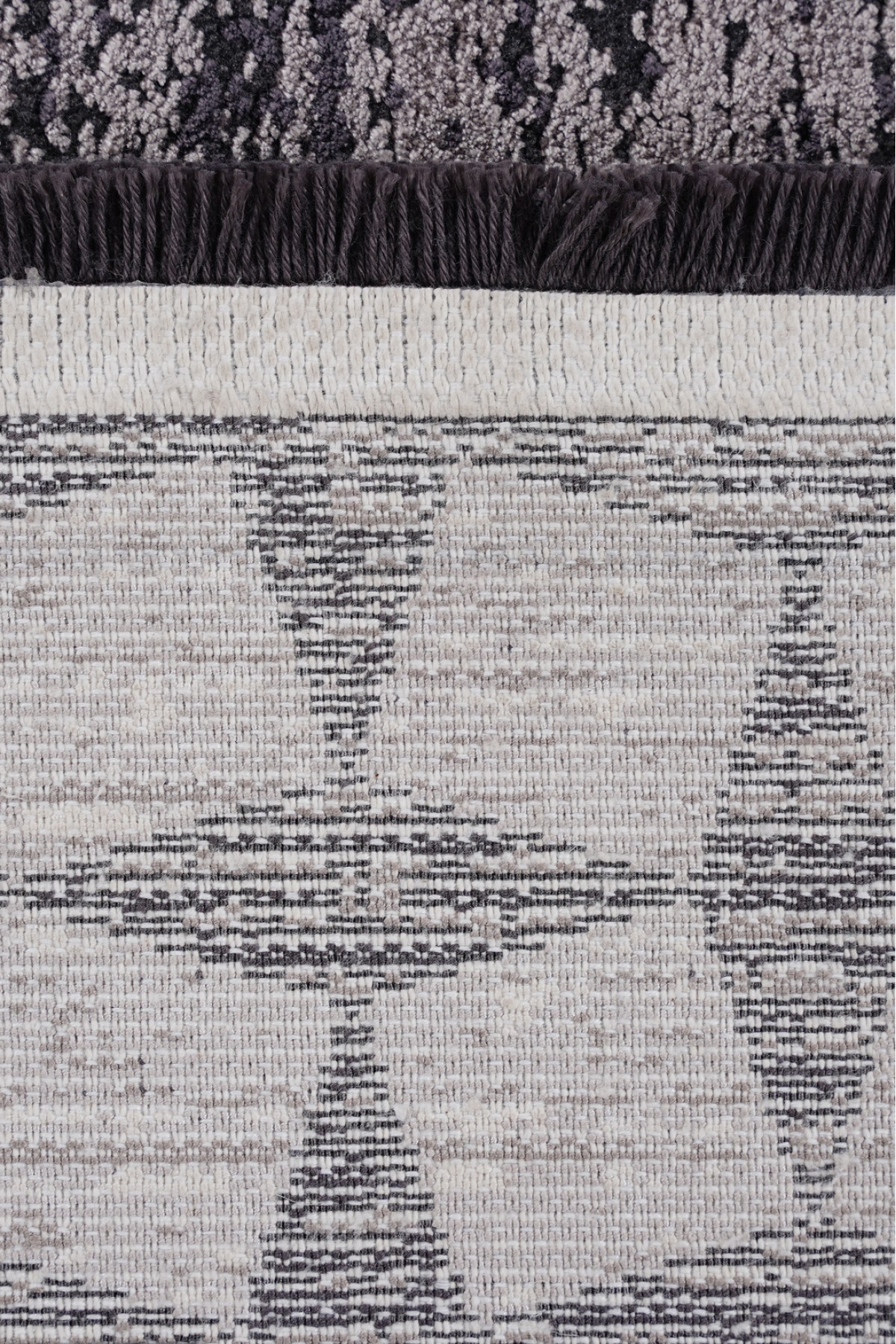 Riva 8704 Gri Modern Bambu Halı
