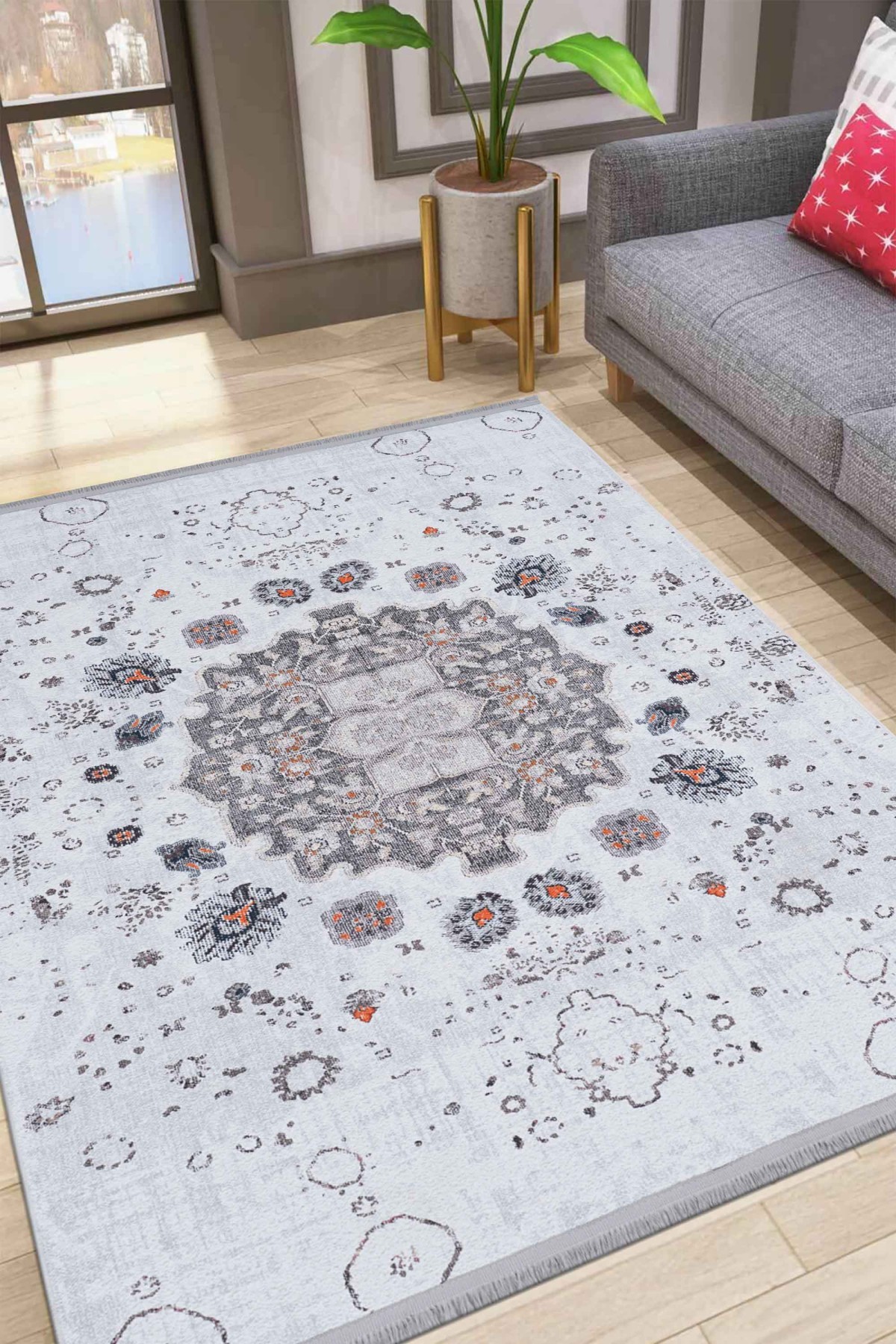 Mira 2066 Modern Makine Halısı