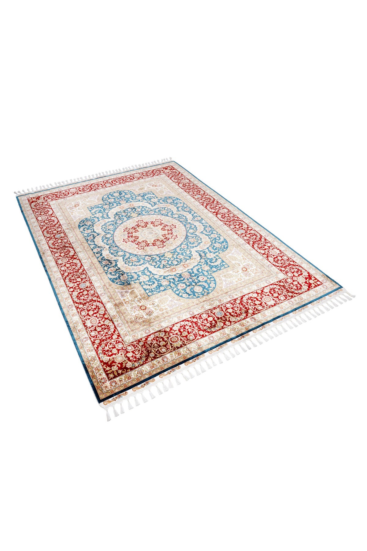 Art Silk 230 Line Renkli Klasik El Dokuma Halı