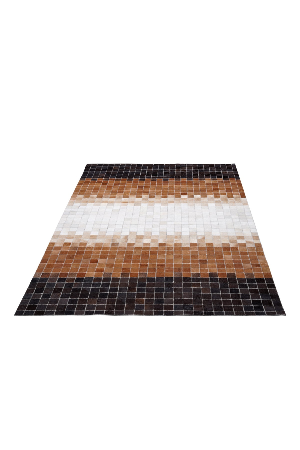 Tay Patchwork Naturel Deri Halı
