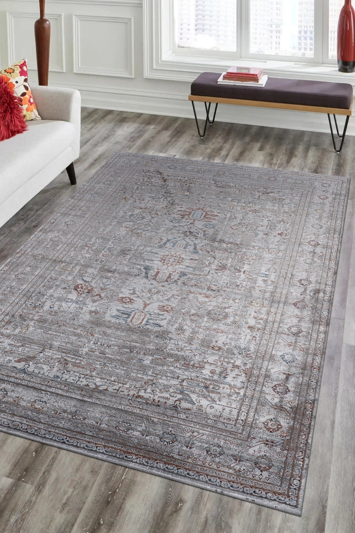 Heriz 8212 Klasik Makine Halısı