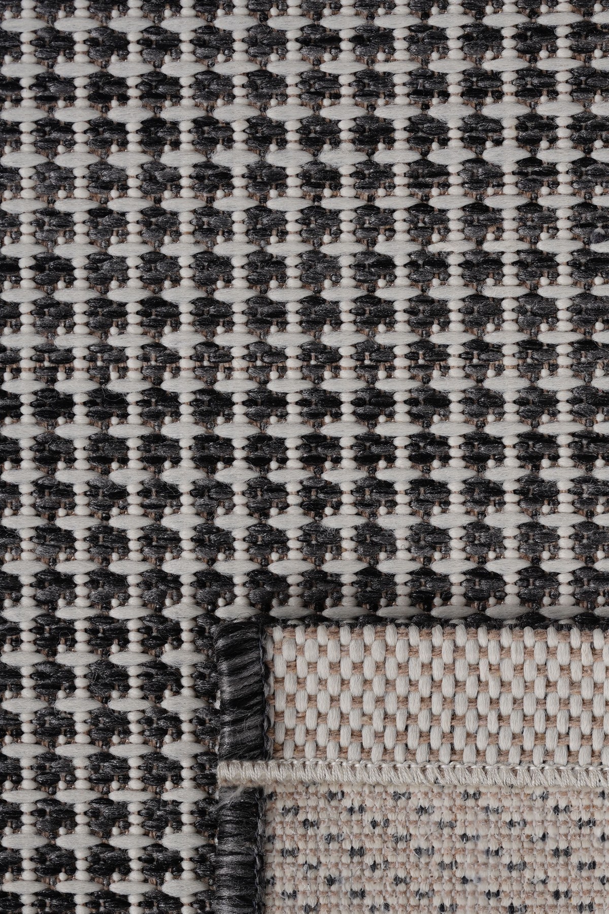 Sisal 9213 Gri Özel Ölçüye Uygun Bordürlü Jüt Halı