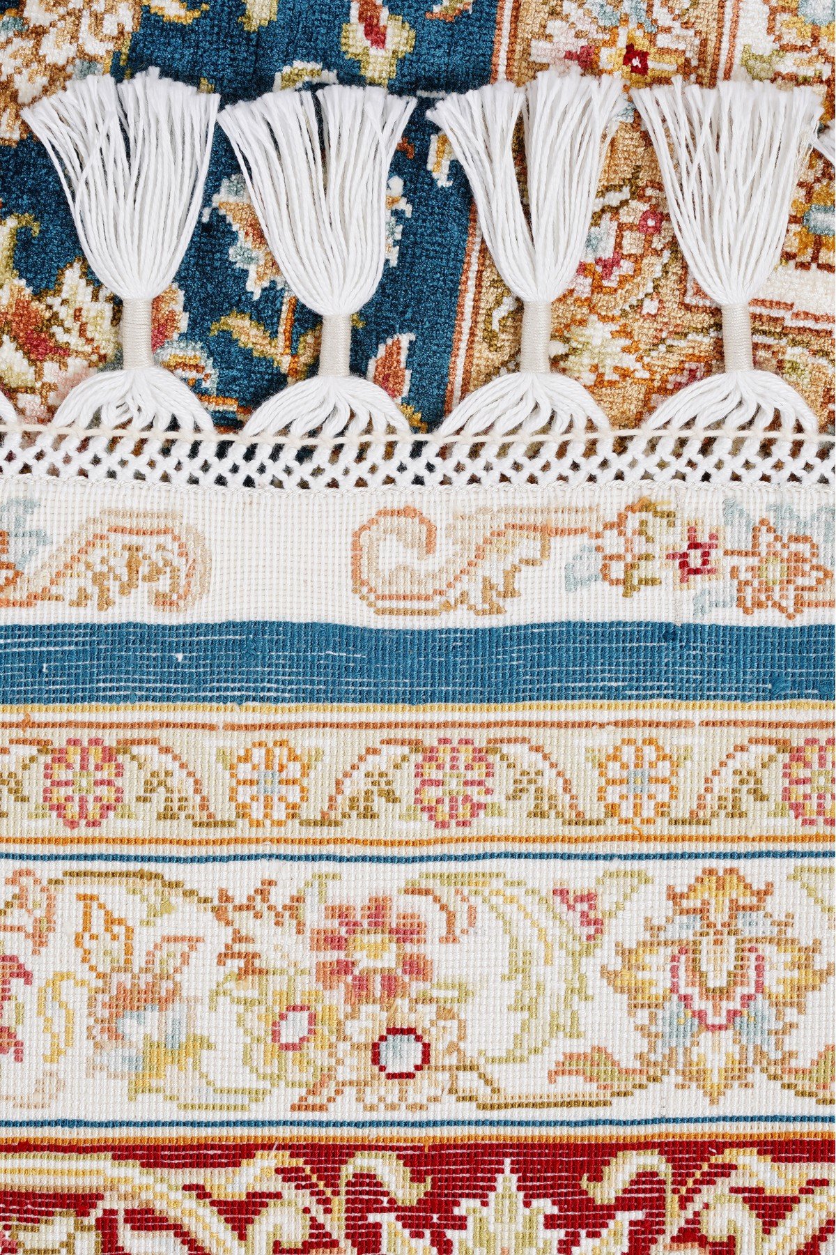 Art Silk 230 Line Renkli Klasik El Dokuma Halı
