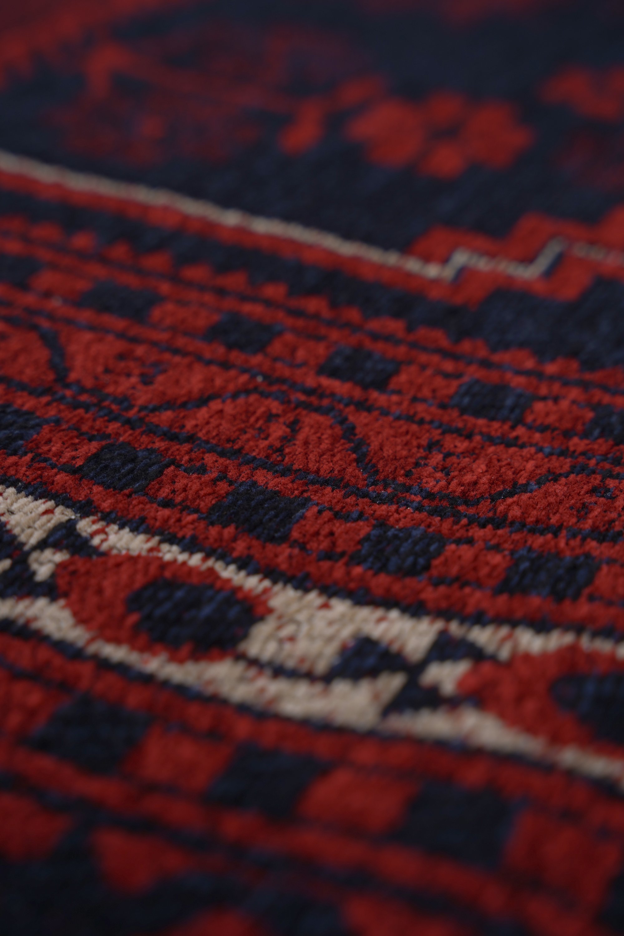 Mira Afgan 4 Lacivert Klasik Kilim