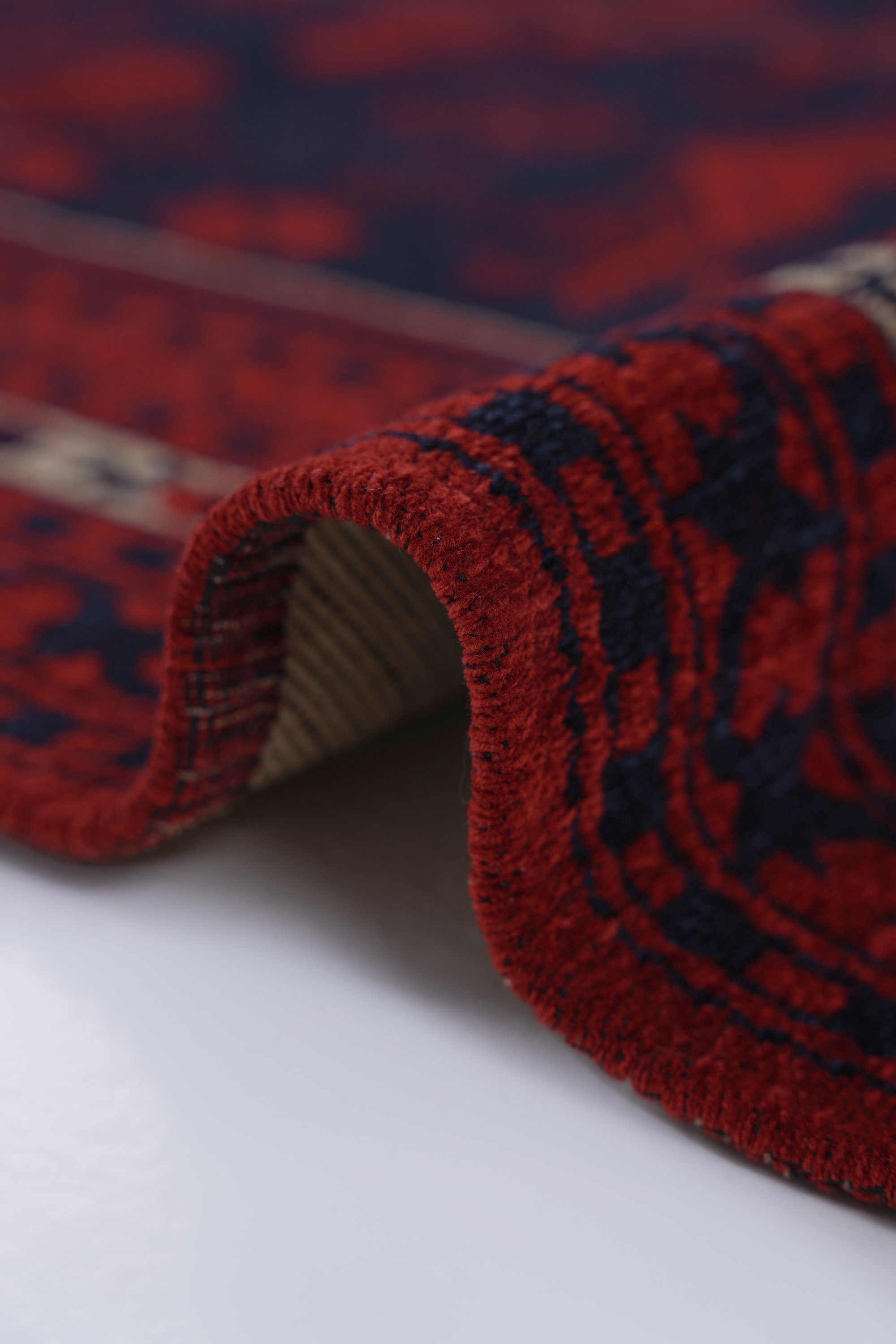 Mira Afgan 4 Lacivert Klasik Kilim