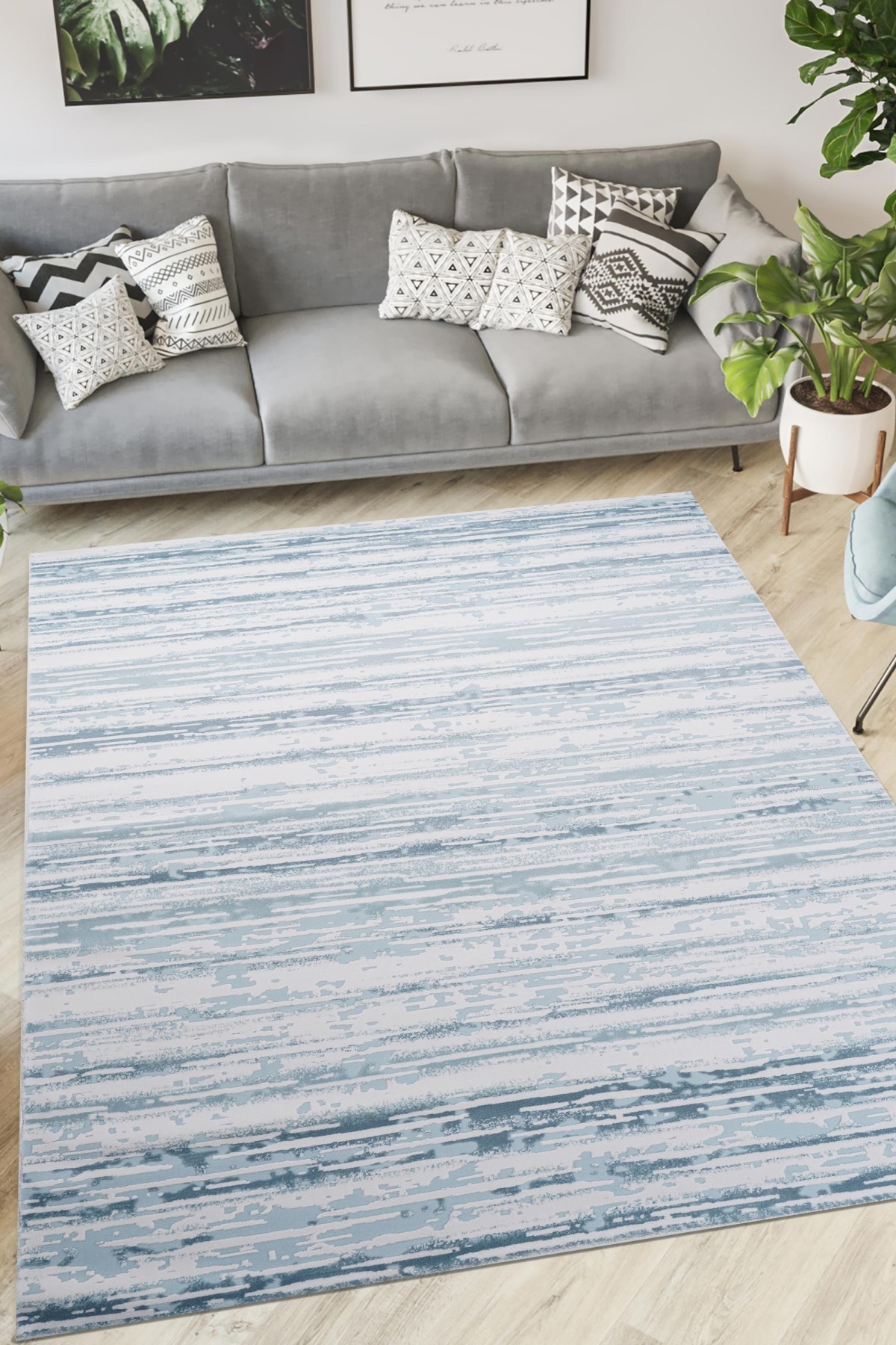 Atlantik Mahlas 002Aa Modern Makine Halısı