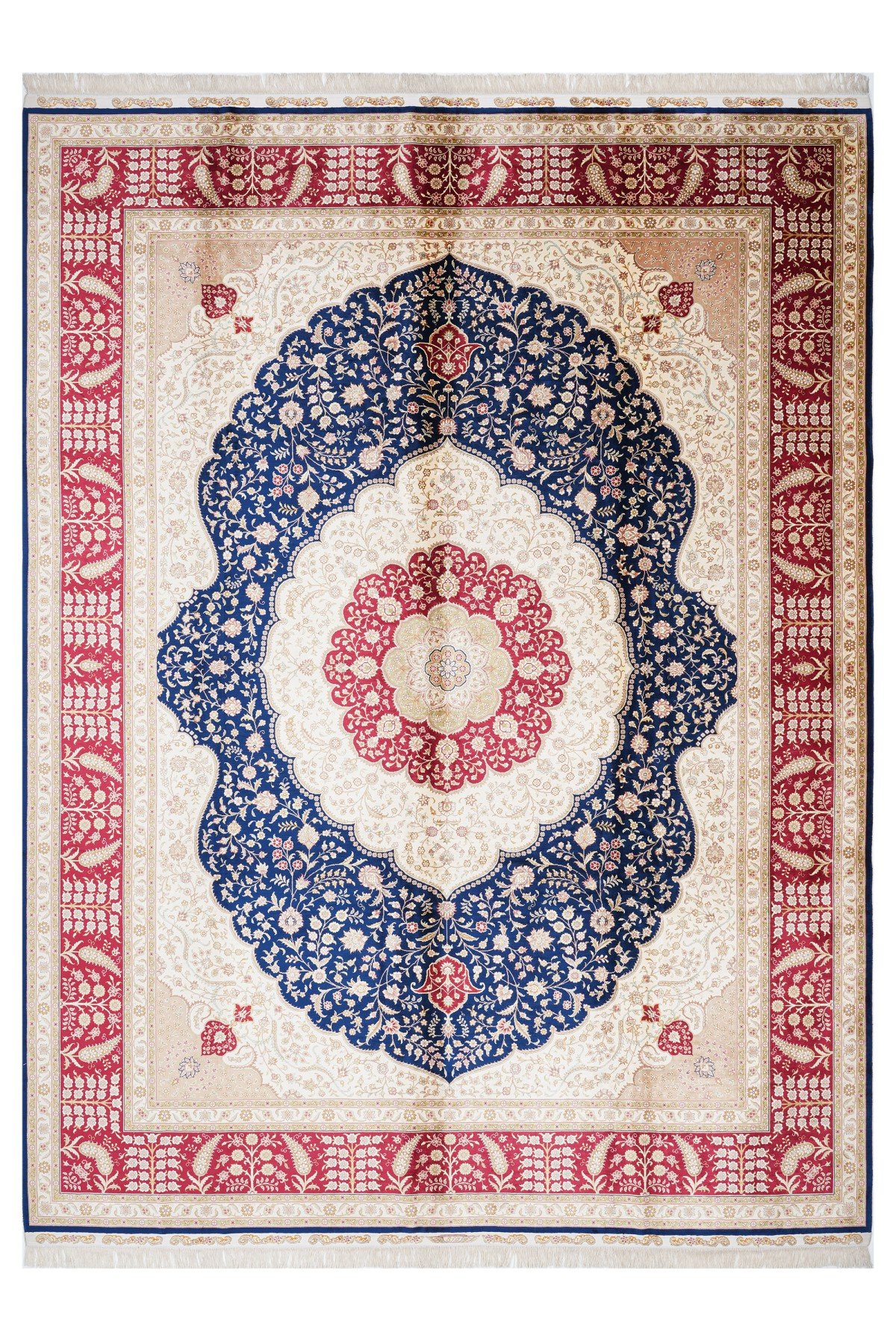 Art Silk 200 Line Renkli Klasik El Dokuma Halı