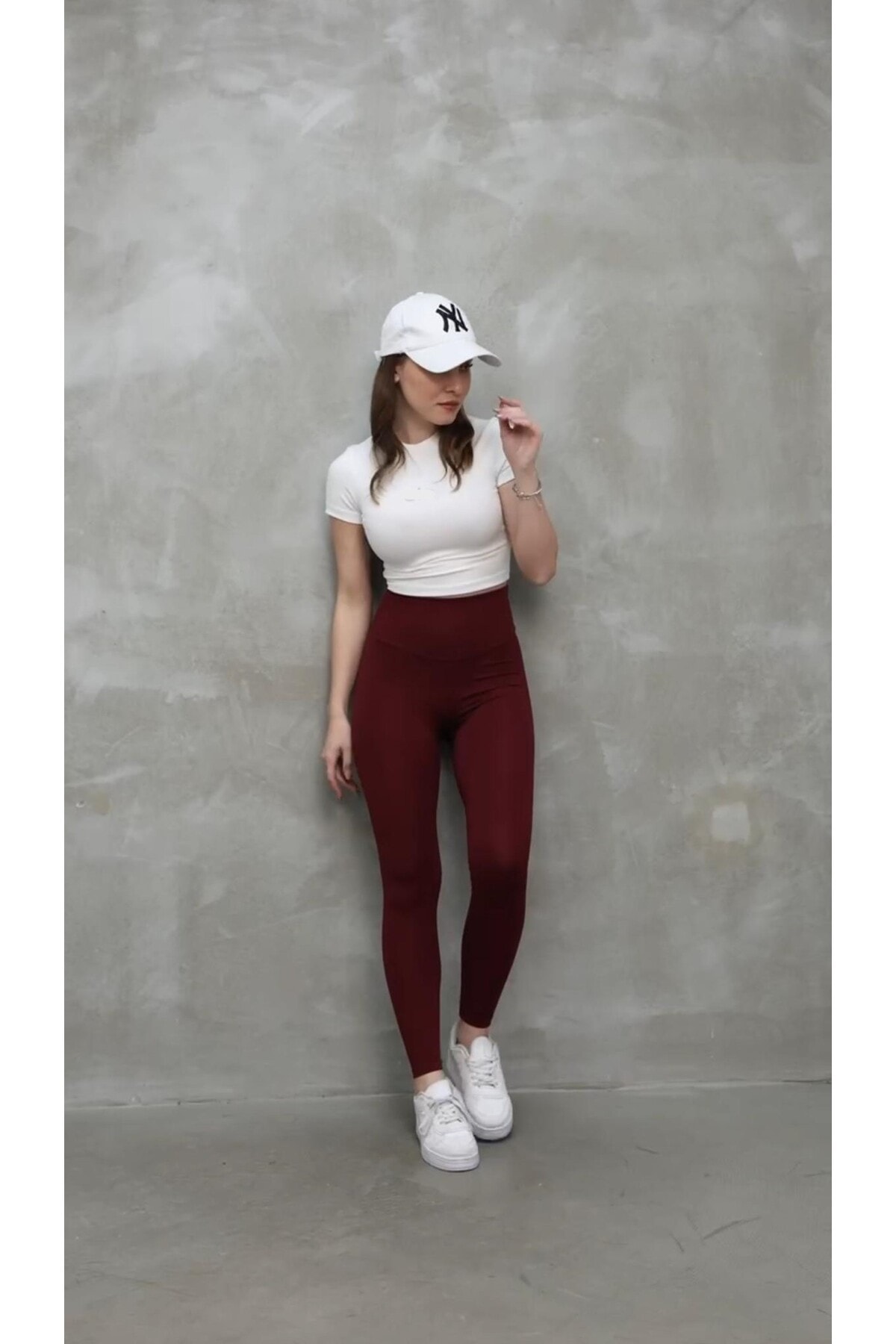 SÜPER YÜKSEK BEL SPOR TAYT TOPARLAYICI BİLEK HİZASINDA