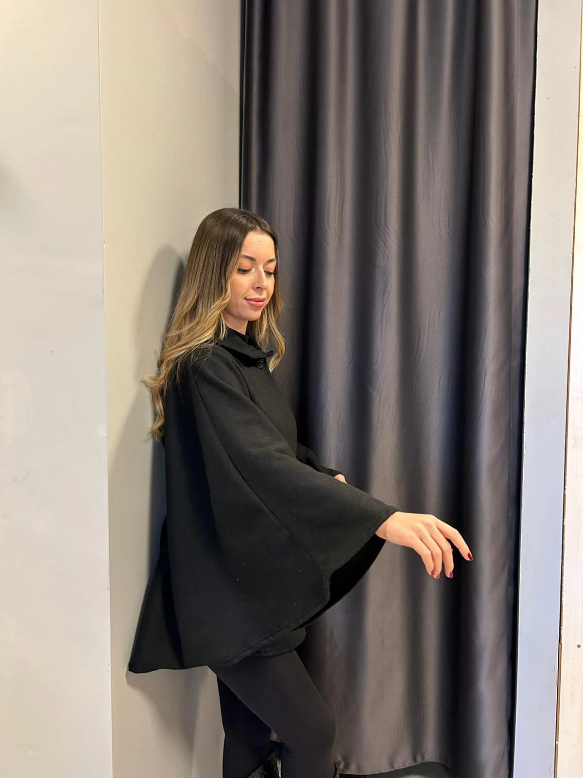 KEMERLİ KAŞE PANÇO