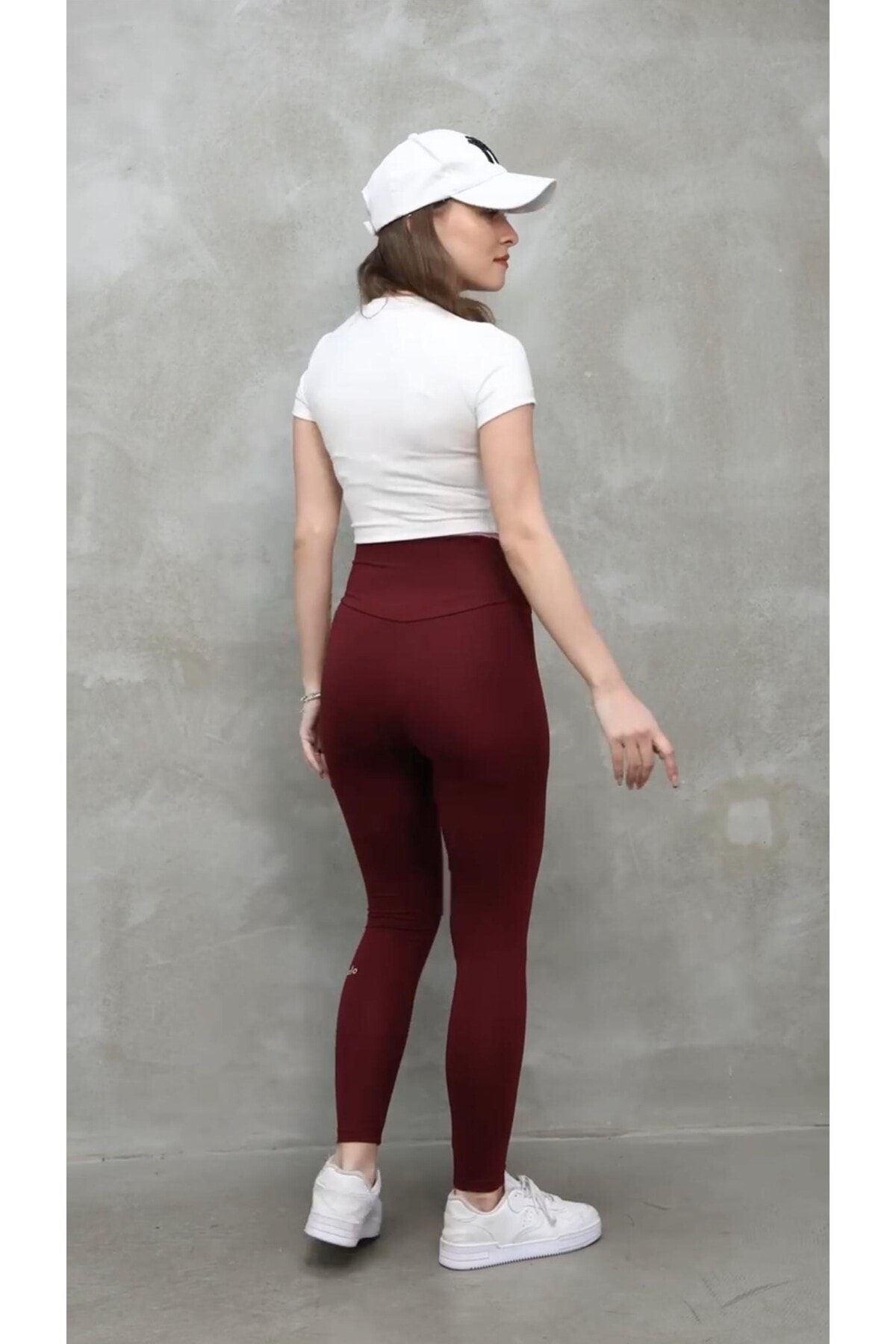 SÜPER YÜKSEK BEL SPOR TAYT TOPARLAYICI BİLEK HİZASINDA