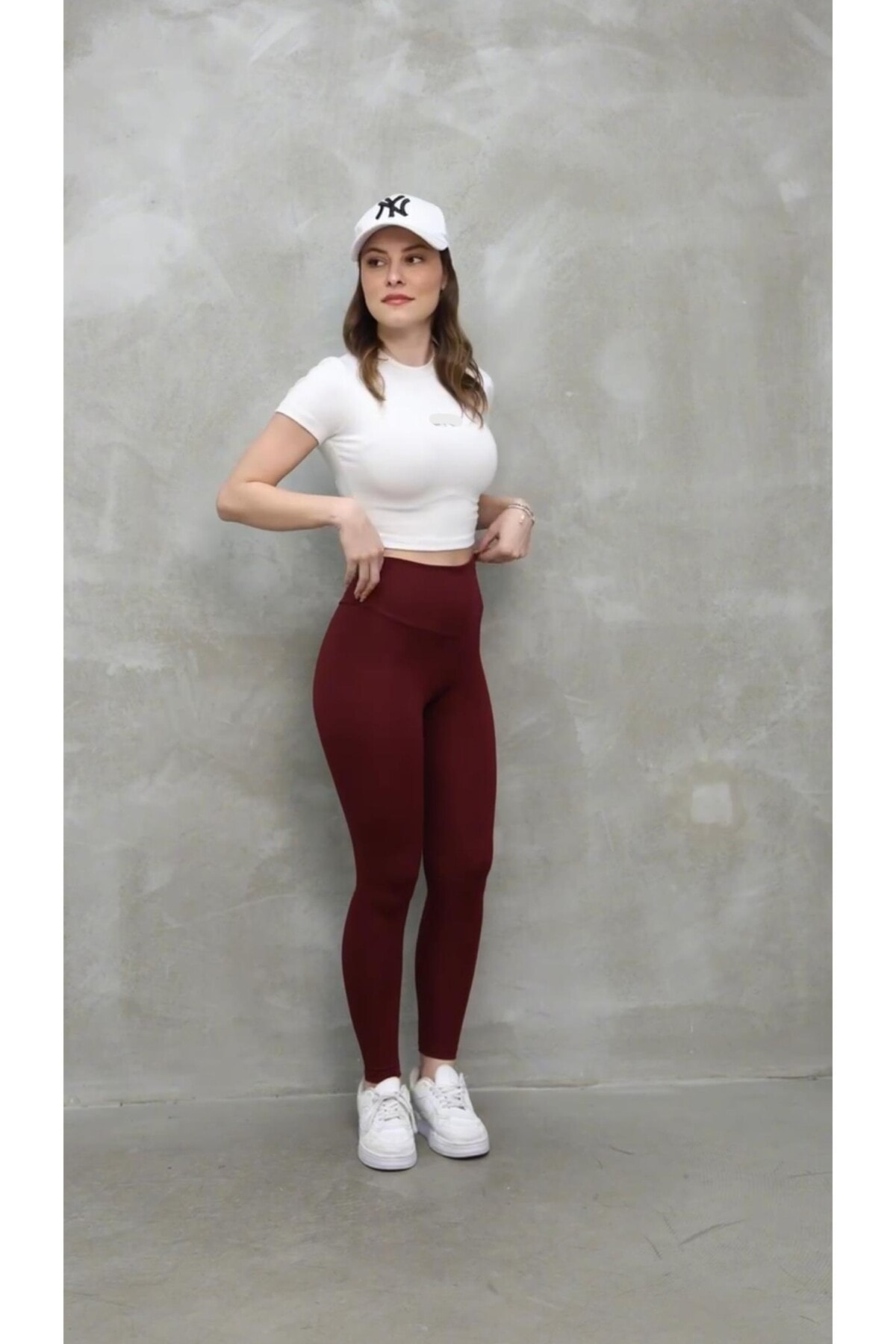 SÜPER YÜKSEK BEL SPOR TAYT TOPARLAYICI BİLEK HİZASINDA