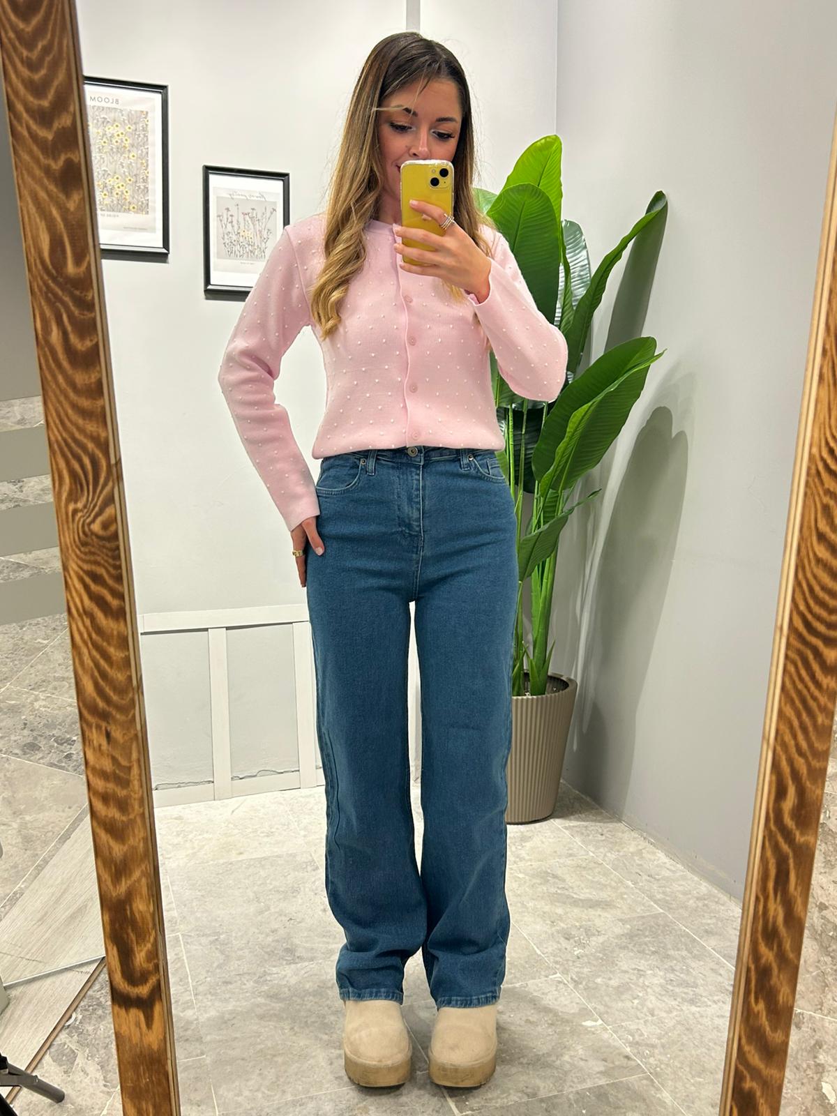 YÜKSEK BEL STRAIGHT JEAN