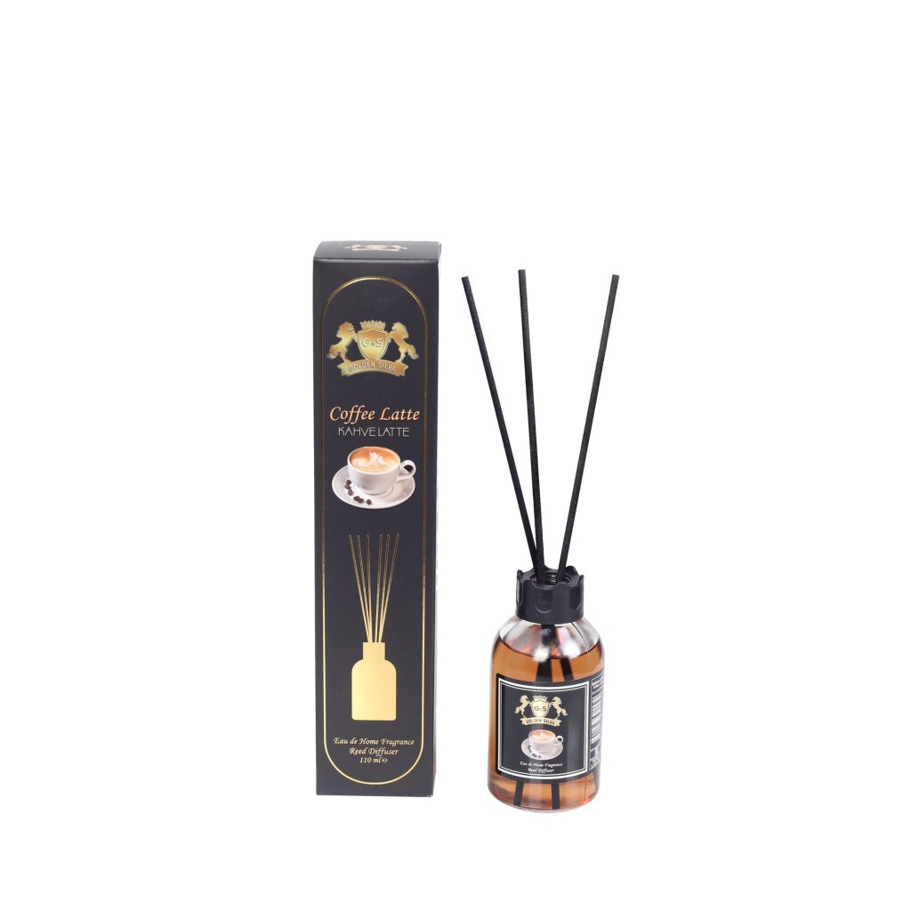 Oda Kokusu Bambu Çubuklu 110ml Kahve Latte