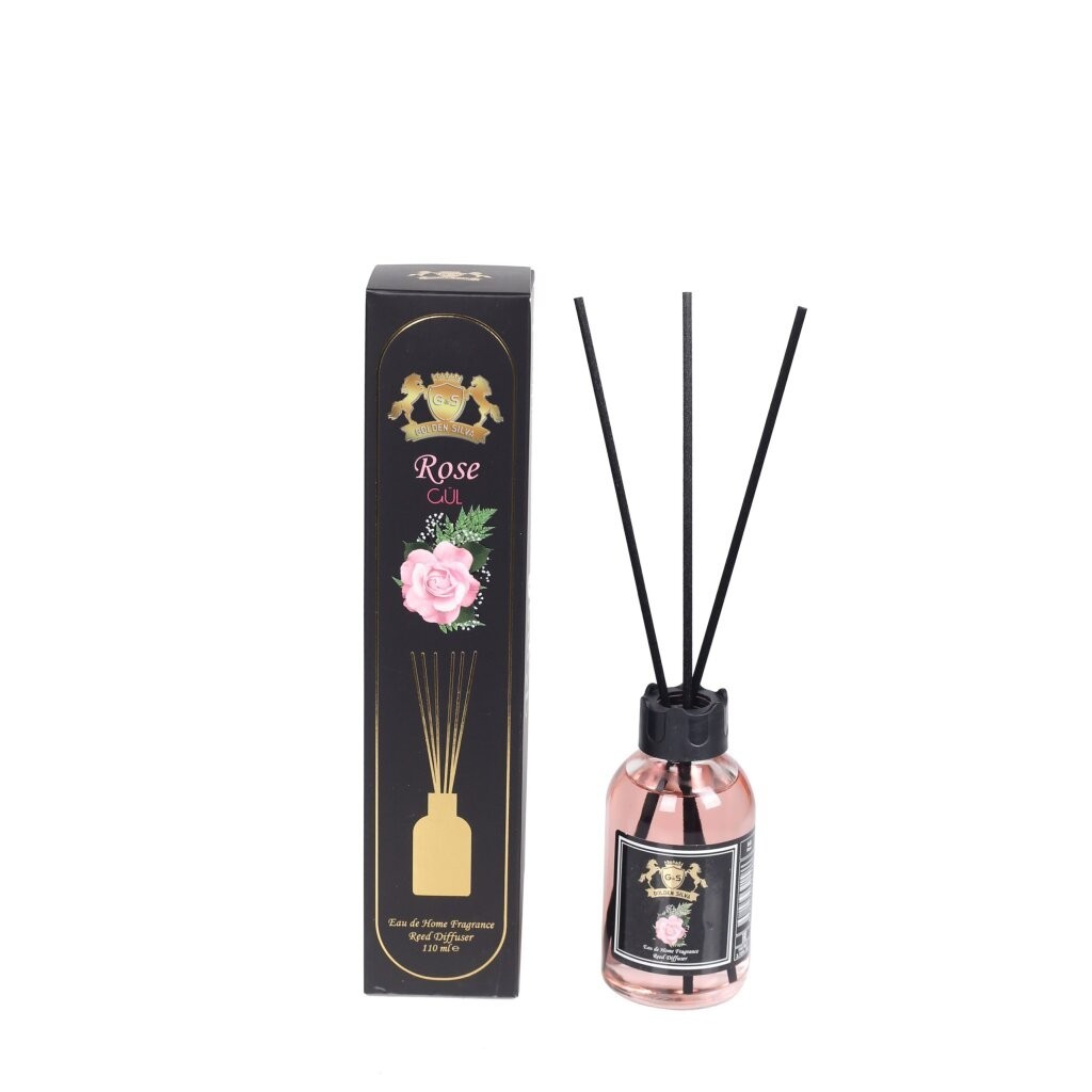 Oda Kokusu Bambu Çubuklu 110ml Gül