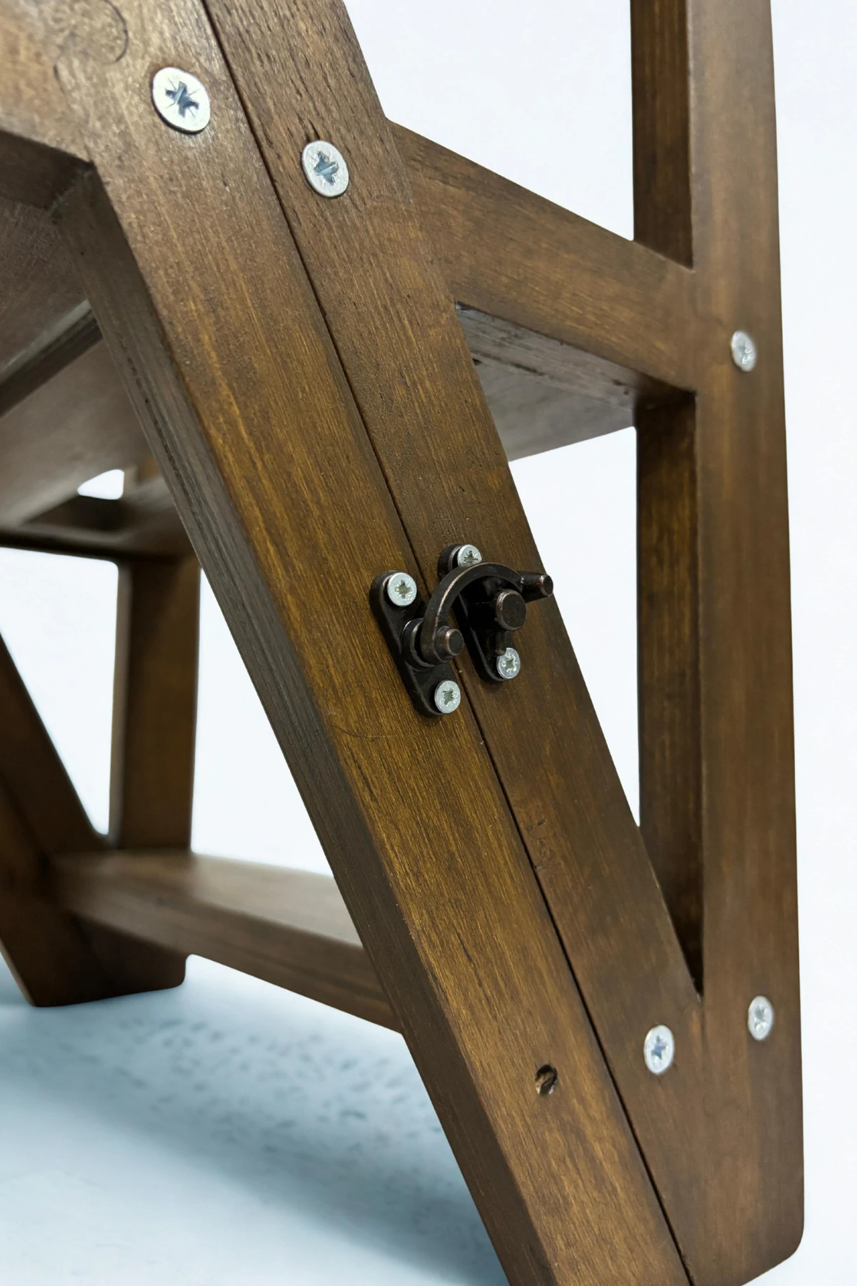 2’si 1 Arada Ahşap Fonksiyonel Sandalye - Merdiven - Mutfak Sandalyesi - Tabure - Sandalye Merdiven