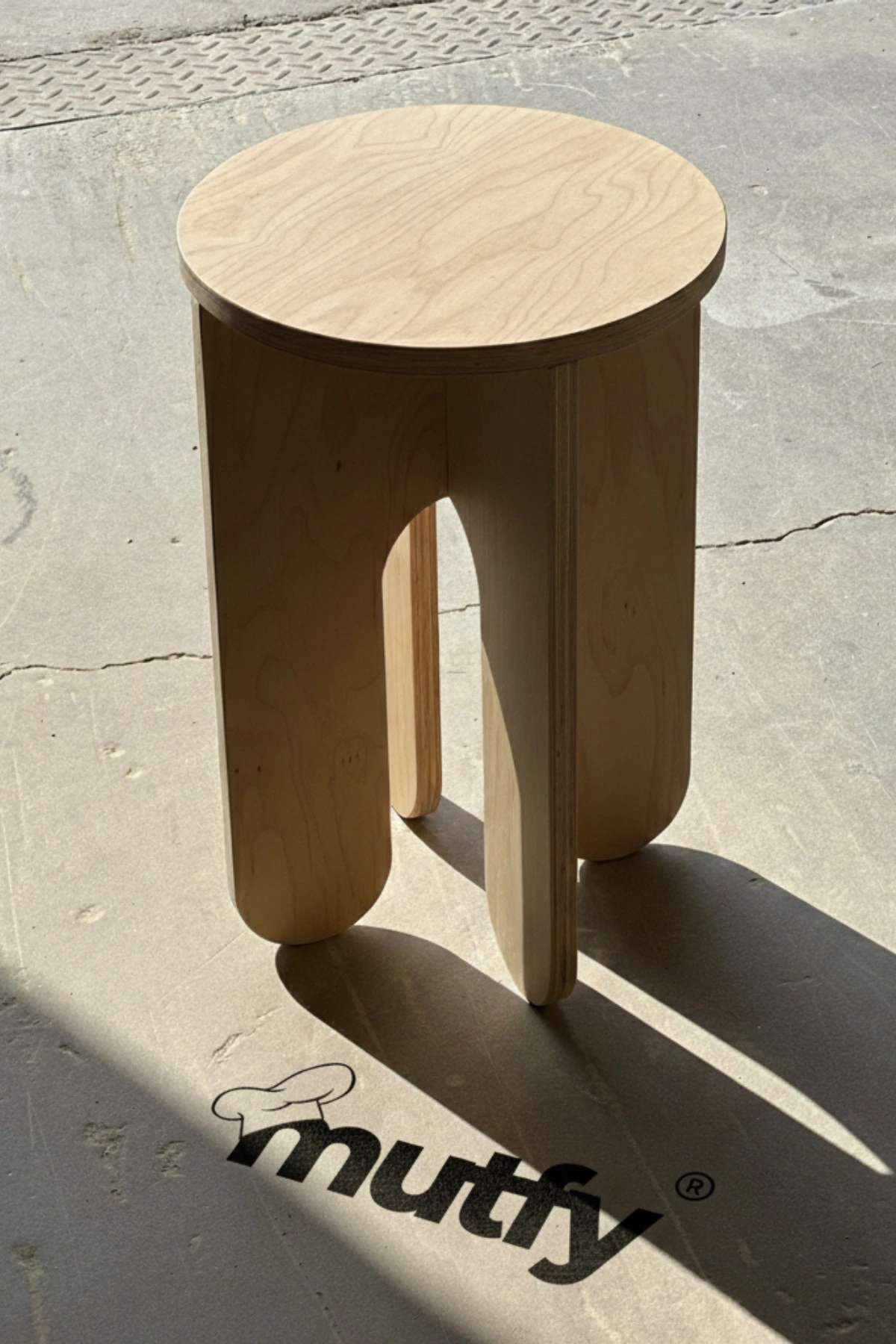 Ahşap Kişiselleştirilebilir Kolay Kurulum Tabure - Sehpa - Yan Sehpa - Katlanır Tabure