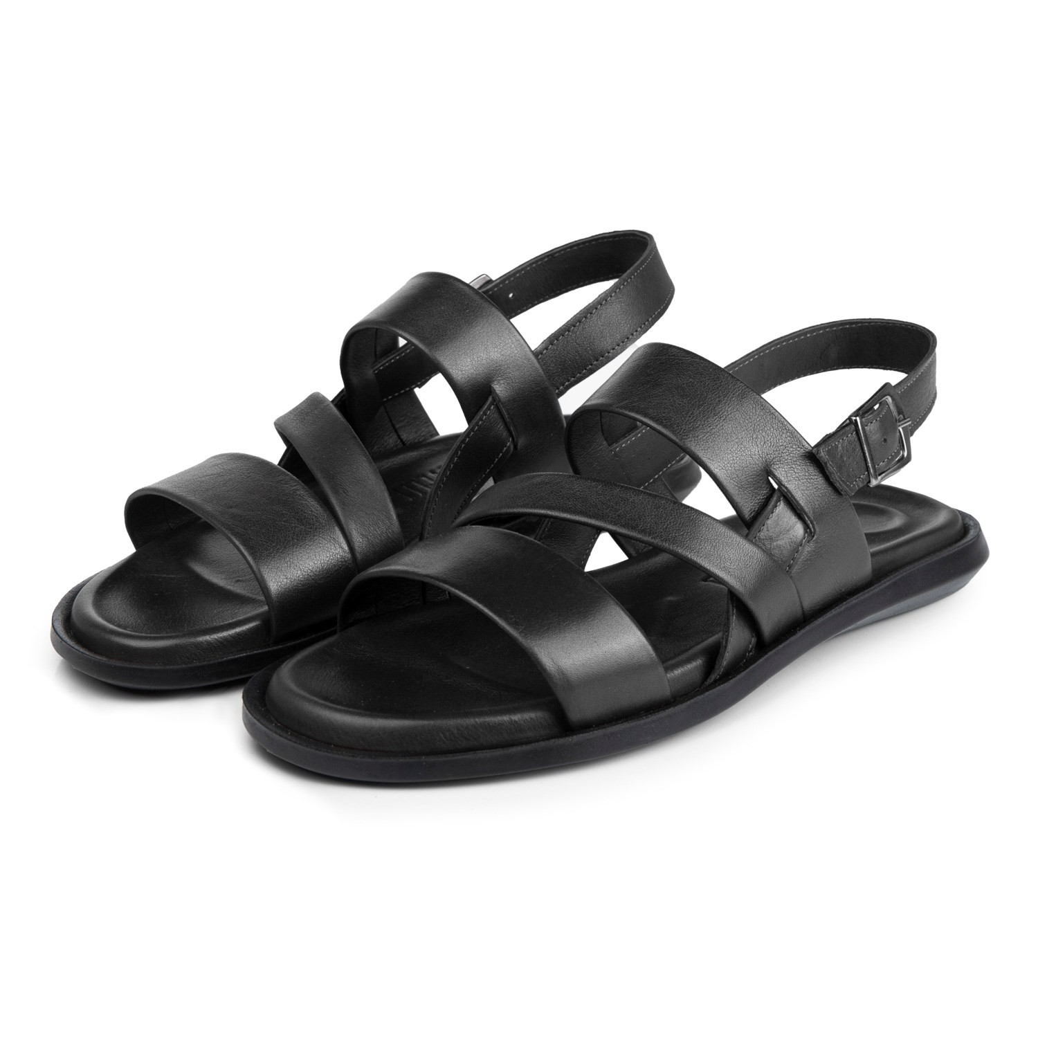 Ducavelli Roma Genuine Leather Men's Sandals, Genuine Leather Sandals, Orthopedic Sole Sandals, Light Leather