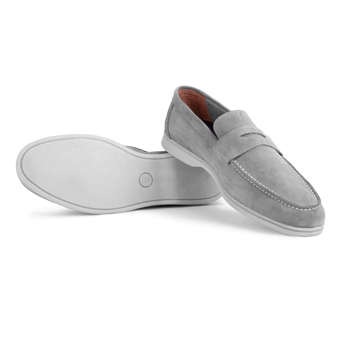 Ducavelli Ante Süet Hakiki Deri Erkek Günlük Ayakkabı Loafer Ayakkabı