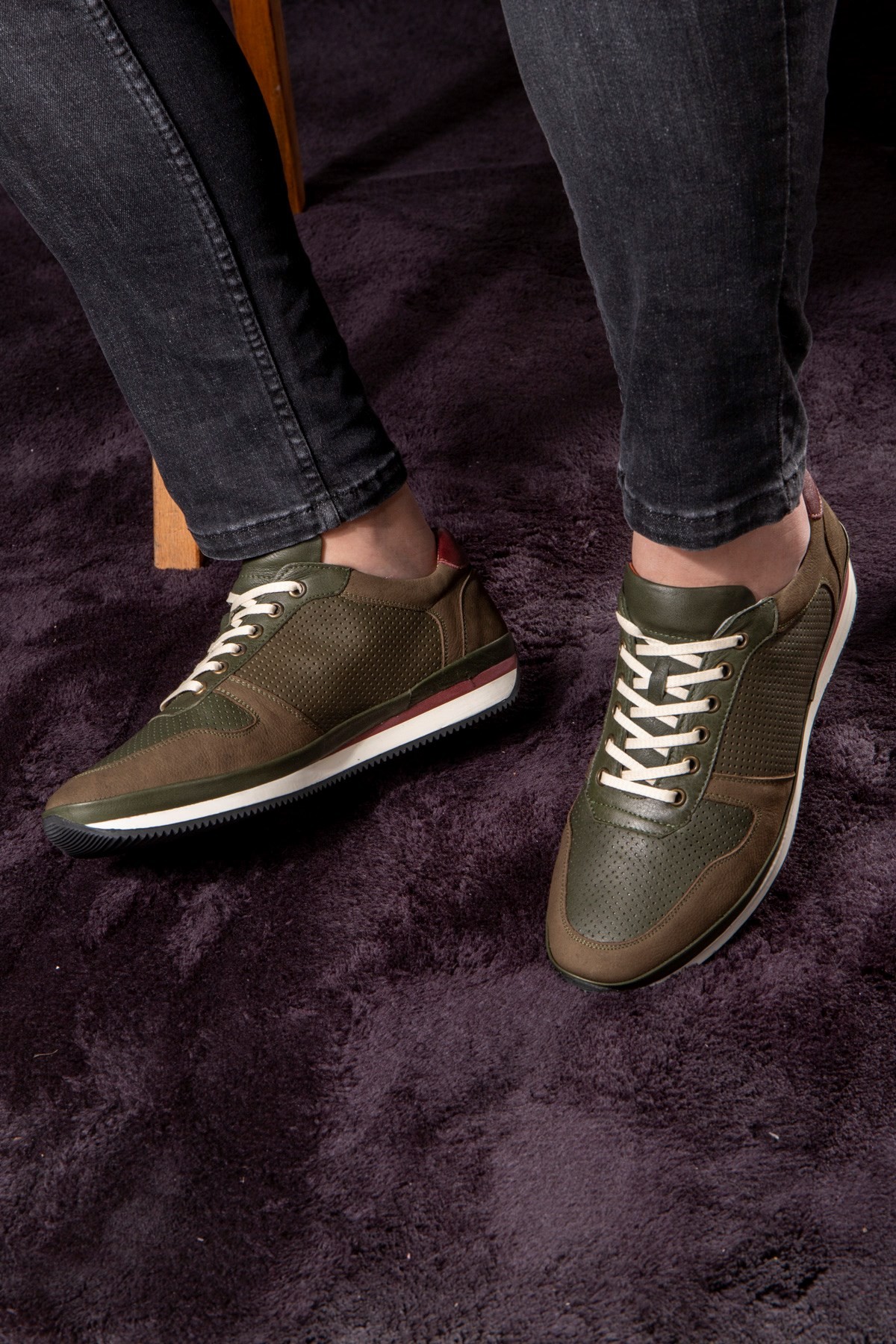 Ducavelli Soft Genuine Leather Men's Casual Shoes, Casual Shoes, 100% Leather Shoes, 4 Season Shoes