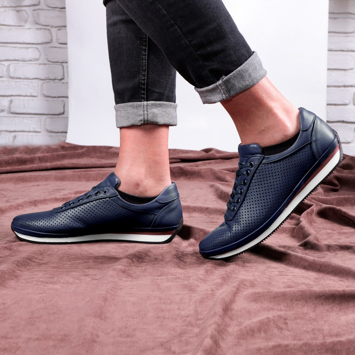 Ducavelli  Pointed Hakiki Deri Erkek Günlük Ayakkabı, Casual Ayakkabı, %100  Deri Ayakkabı, Yazlık A