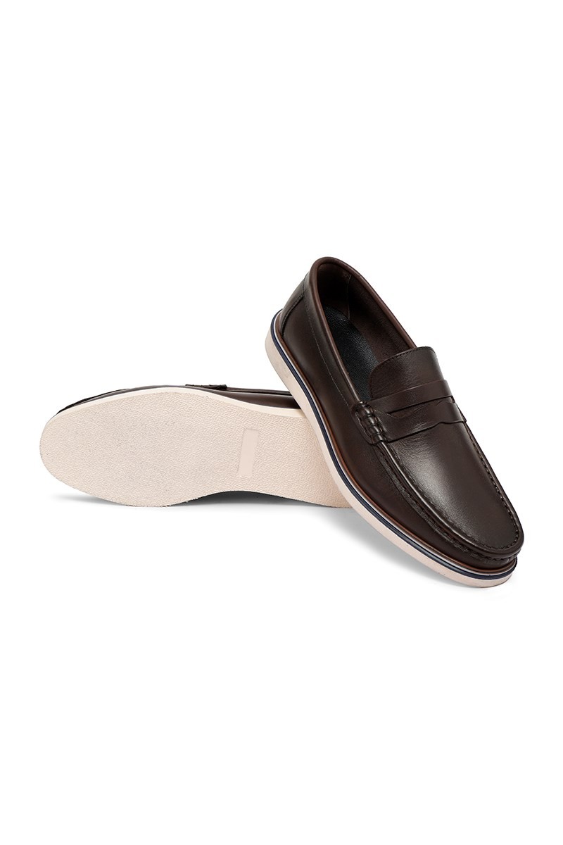 Ducavelli Vittoria Genuine Leather Men's Casual Shoes Loafer Shoes