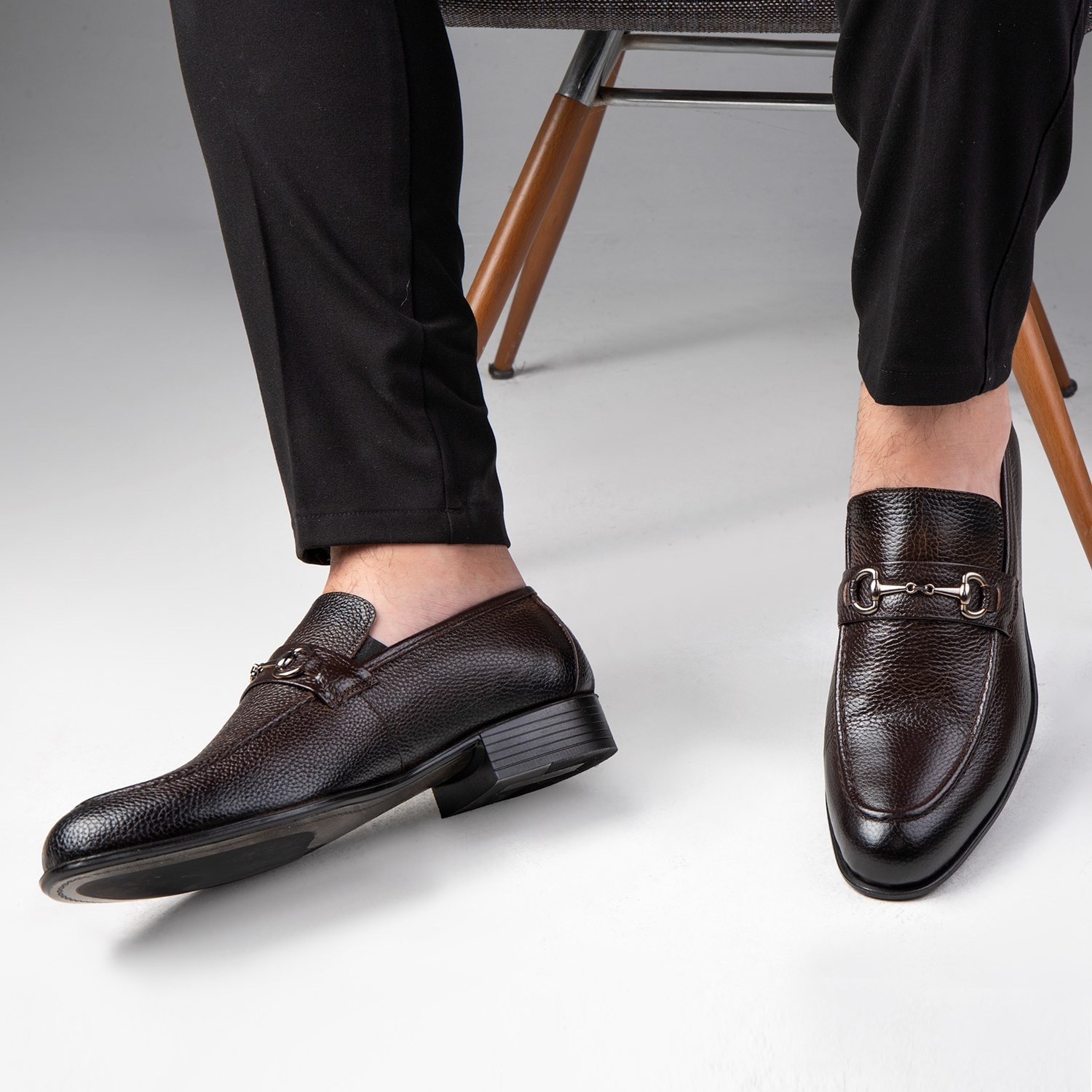 Ducavelli Sidro Hakiki Deri Erkek Klasik Ayakkabı, Loafer Klasik Ayakkabı, Makosen Ayakkabı