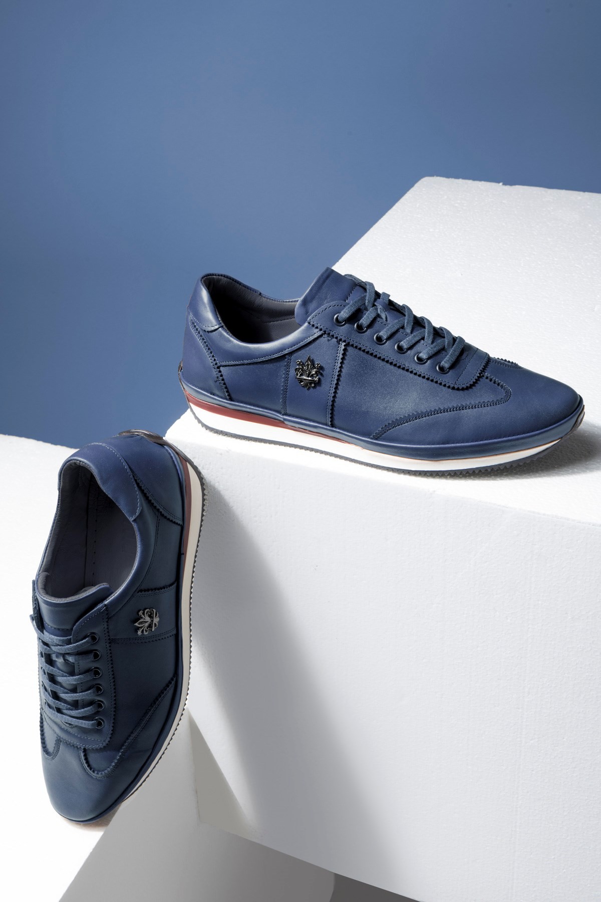 Ducavelli Royale Genuine Leather Men's Daily Shoes, Casual Shoes, 100% Leather Shoes, 4 Season Shoes