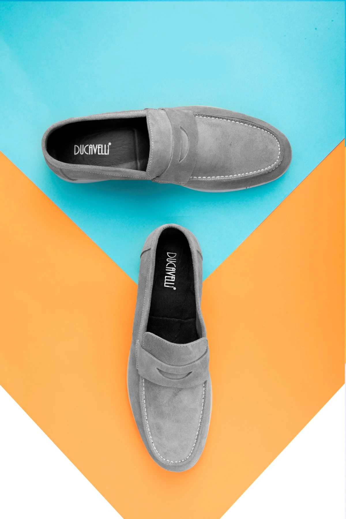Ducavelli Ante Süet Hakiki Deri Erkek Günlük Ayakkabı Loafer Ayakkabı