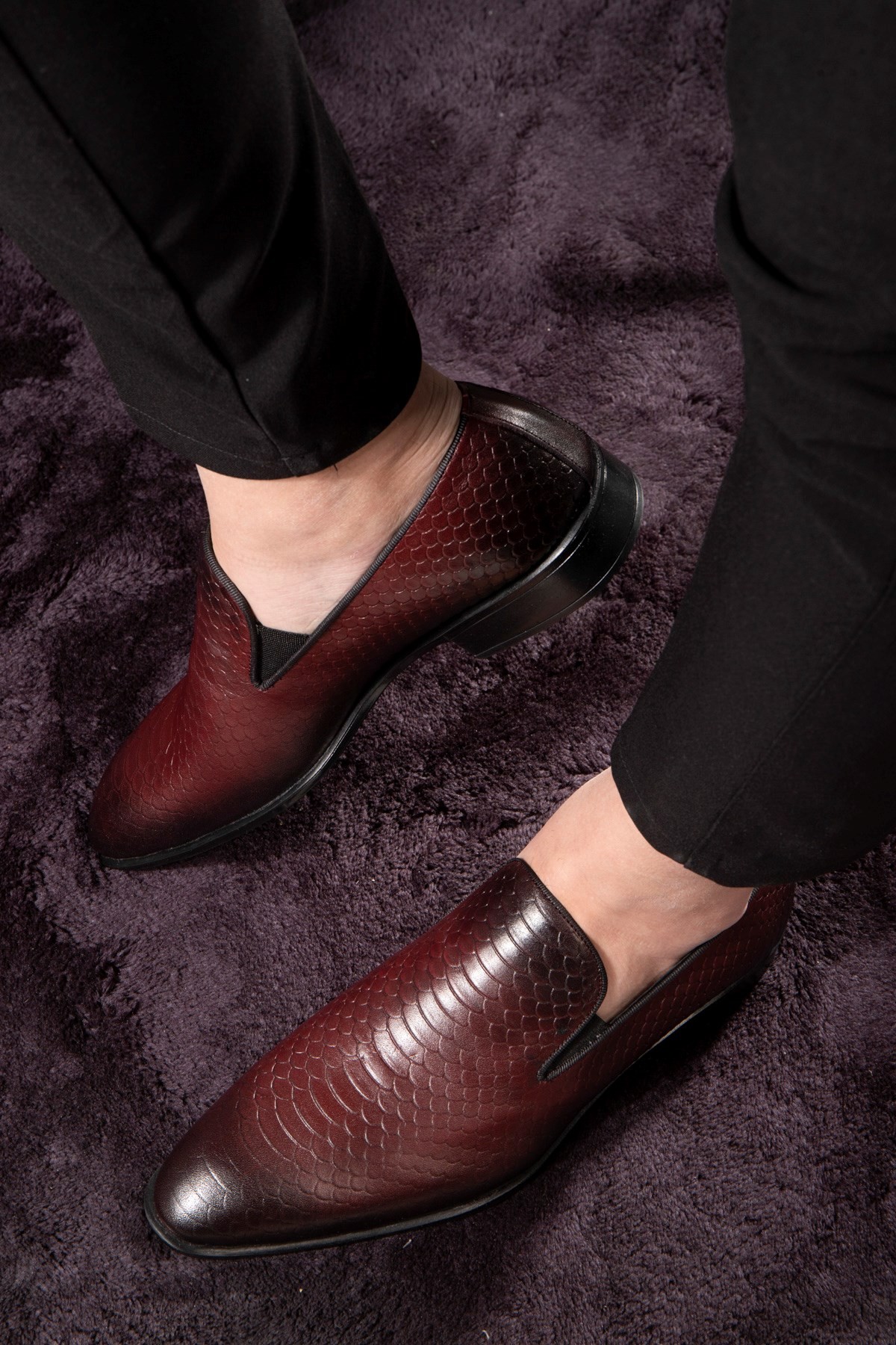 Ducavelli Alligator Hakiki Deri Erkek Klasik Ayakkabı, Loafer Klasik Ayakkabı, Makosen Ayakkabı