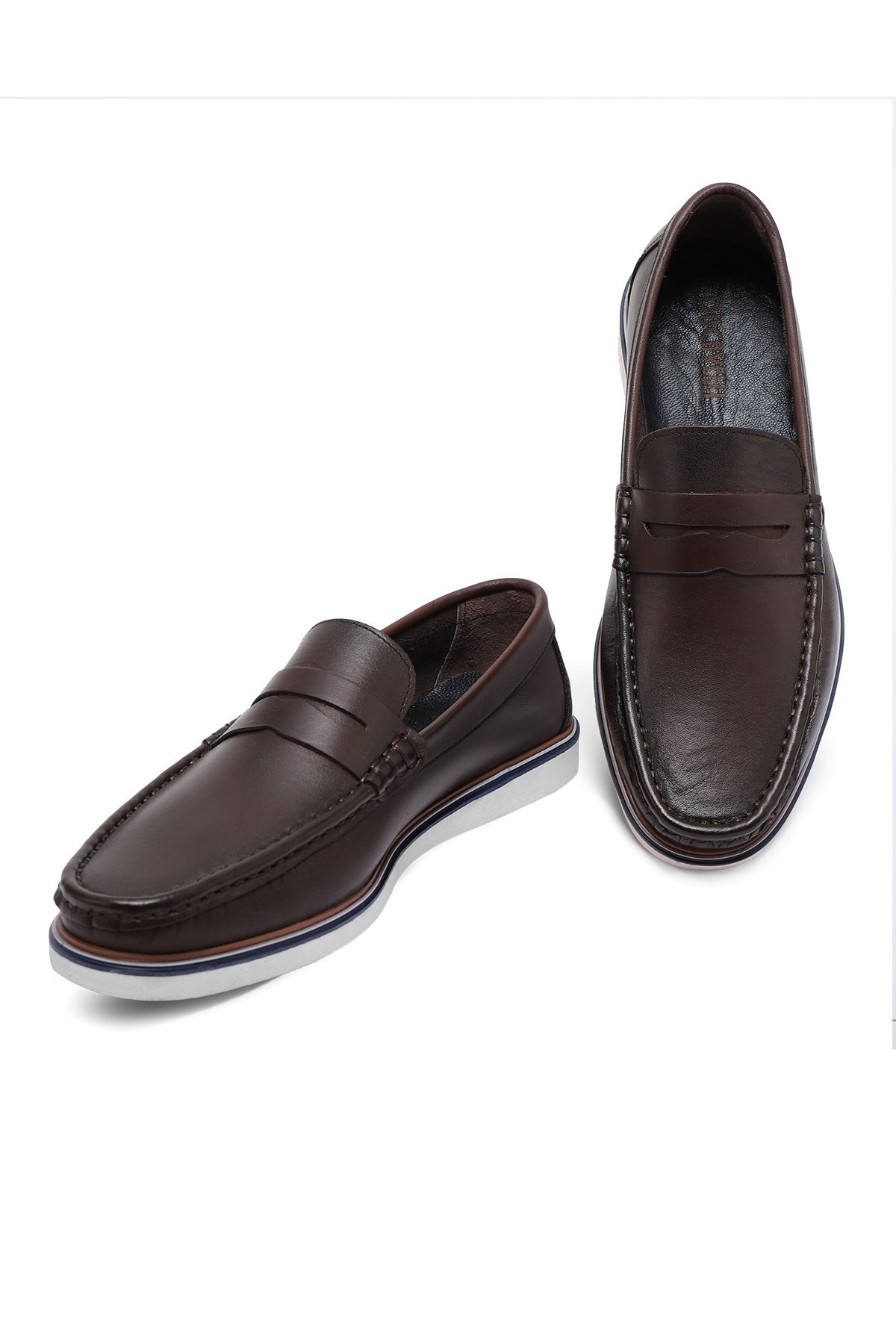 Ducavelli Vittoria Genuine Leather Men's Casual Shoes Loafer Shoes