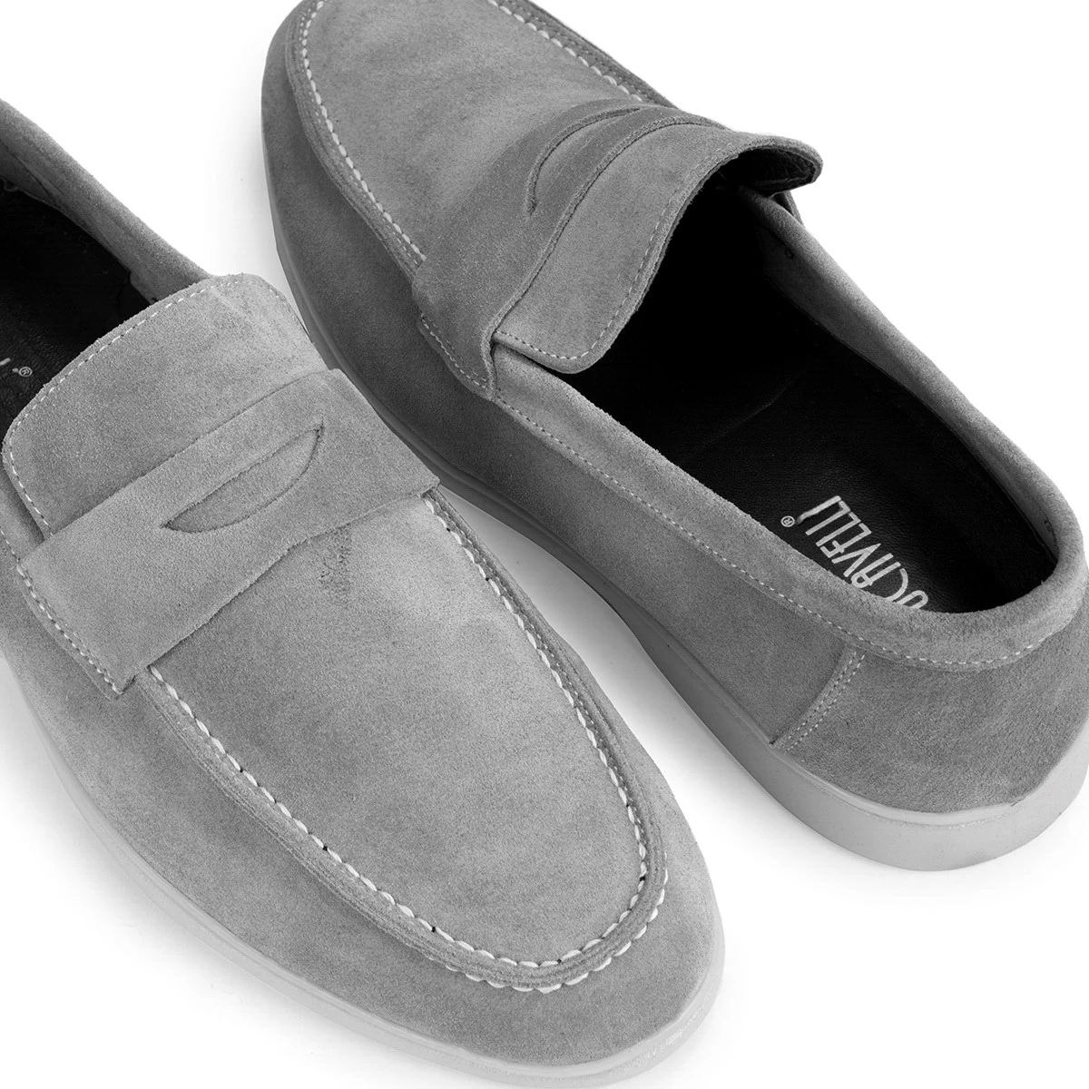 Ducavelli Ante Süet Hakiki Deri Erkek Günlük Ayakkabı Loafer Ayakkabı