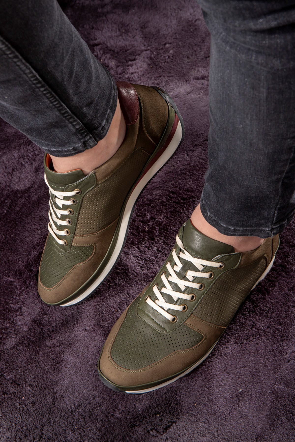 Ducavelli Soft Genuine Leather Men's Casual Shoes, Casual Shoes, 100% Leather Shoes, 4 Season Shoes
