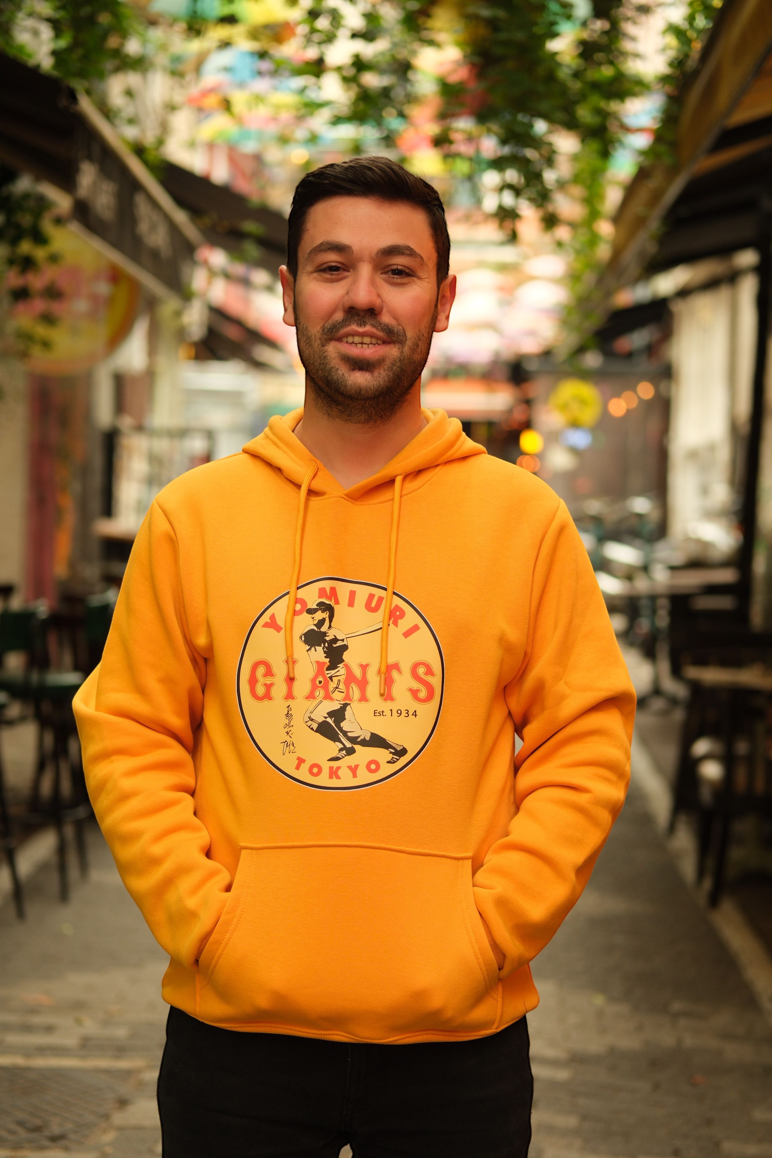 Tokyo Giants Sarı Hoodie  - CNMD-SW227