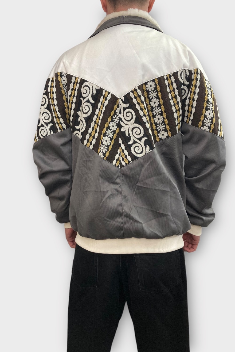 (7342) XLARGE BEDEN KADIN & ERKEK OVERSIZE RETRO VINTAGE CEKET