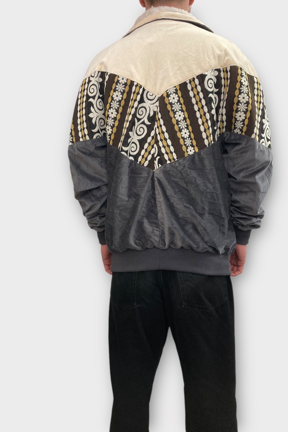 (7345) 2XLARGE BEDEN KADIN & ERKEK OVERSIZE RETRO VINTAGE CEKET