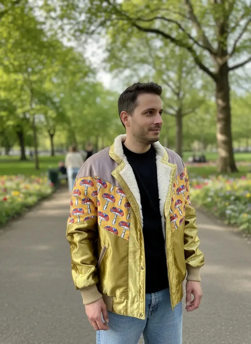 Unisex Vintage Pattern Jacket - Product Code: 7042