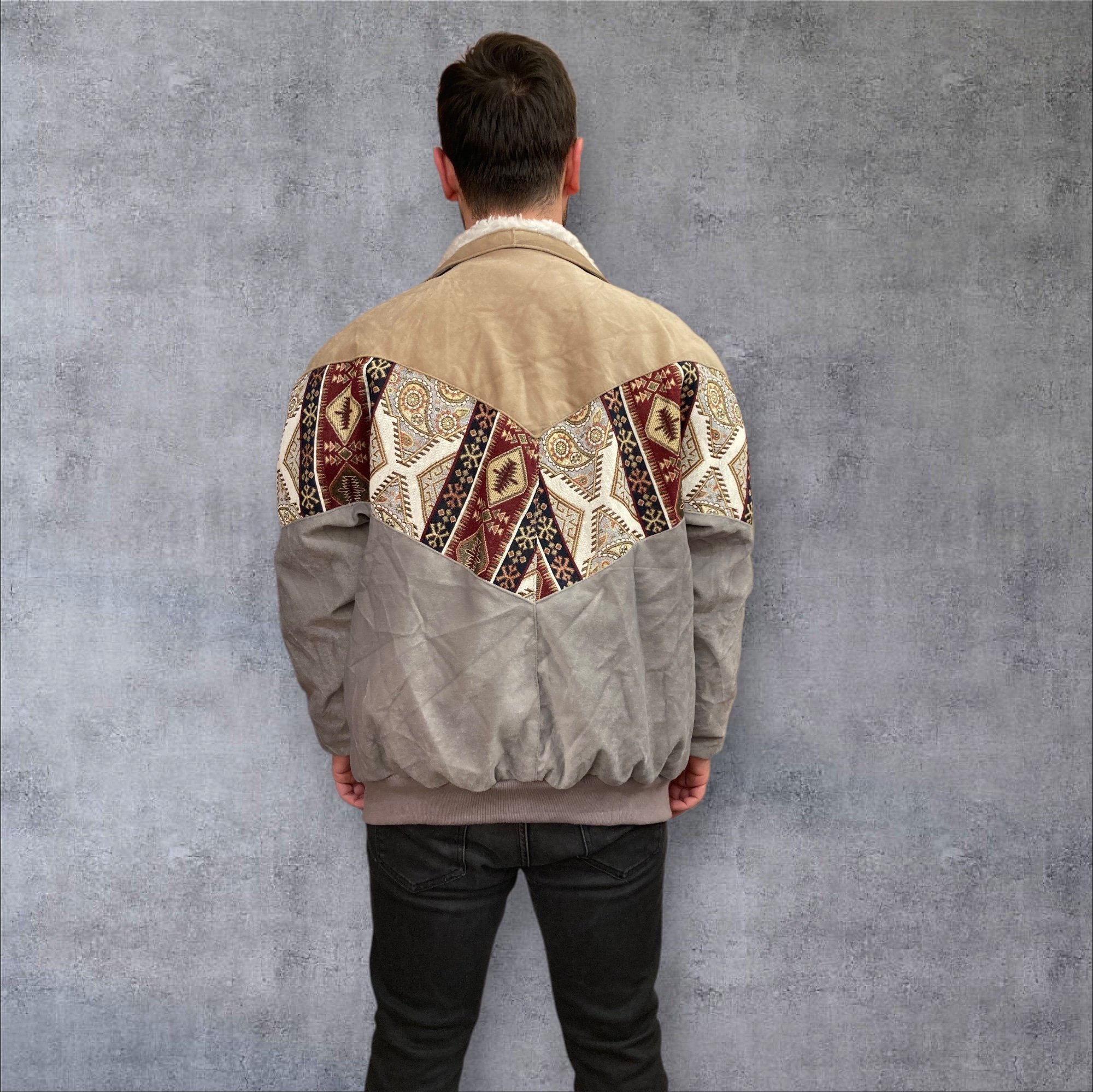 Unisex Vintage Pattern Jacket - Product Code: 7042