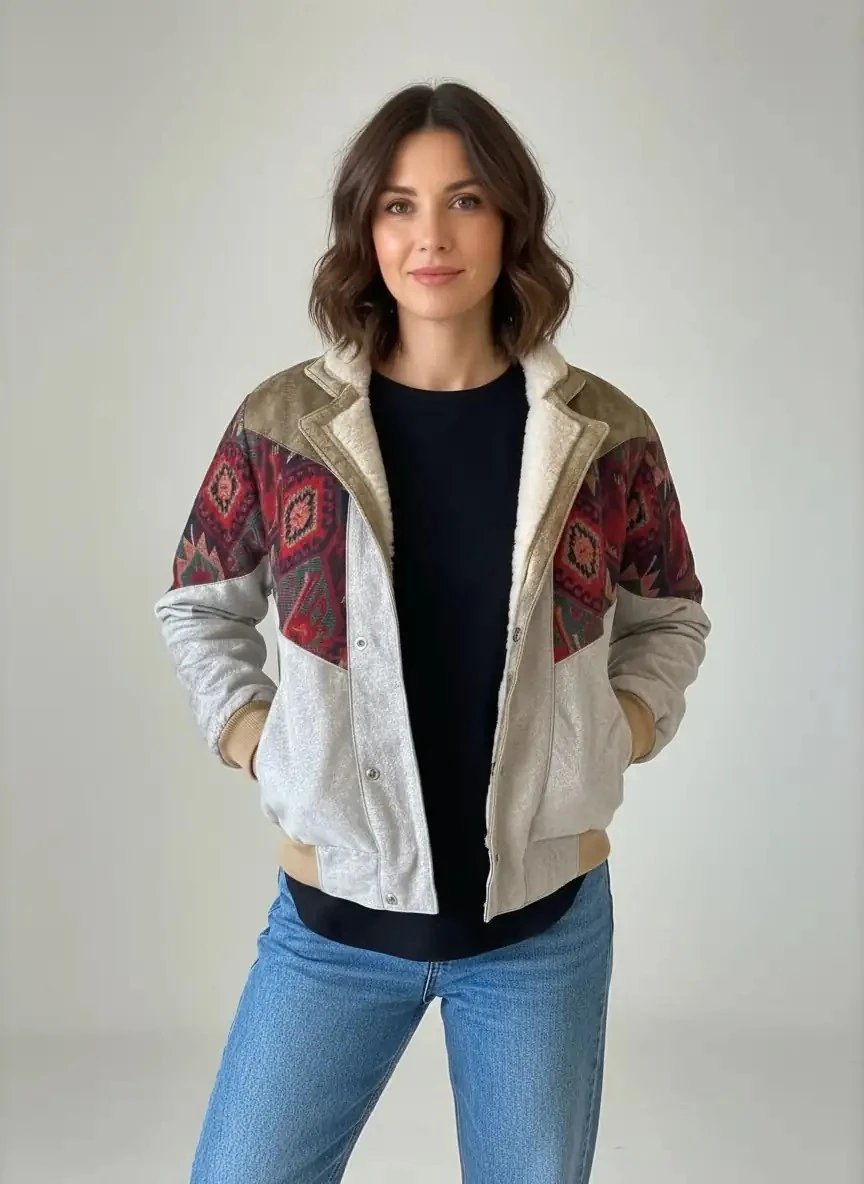 Unisex Vintage Pattern Jacket - Product Code: 6629