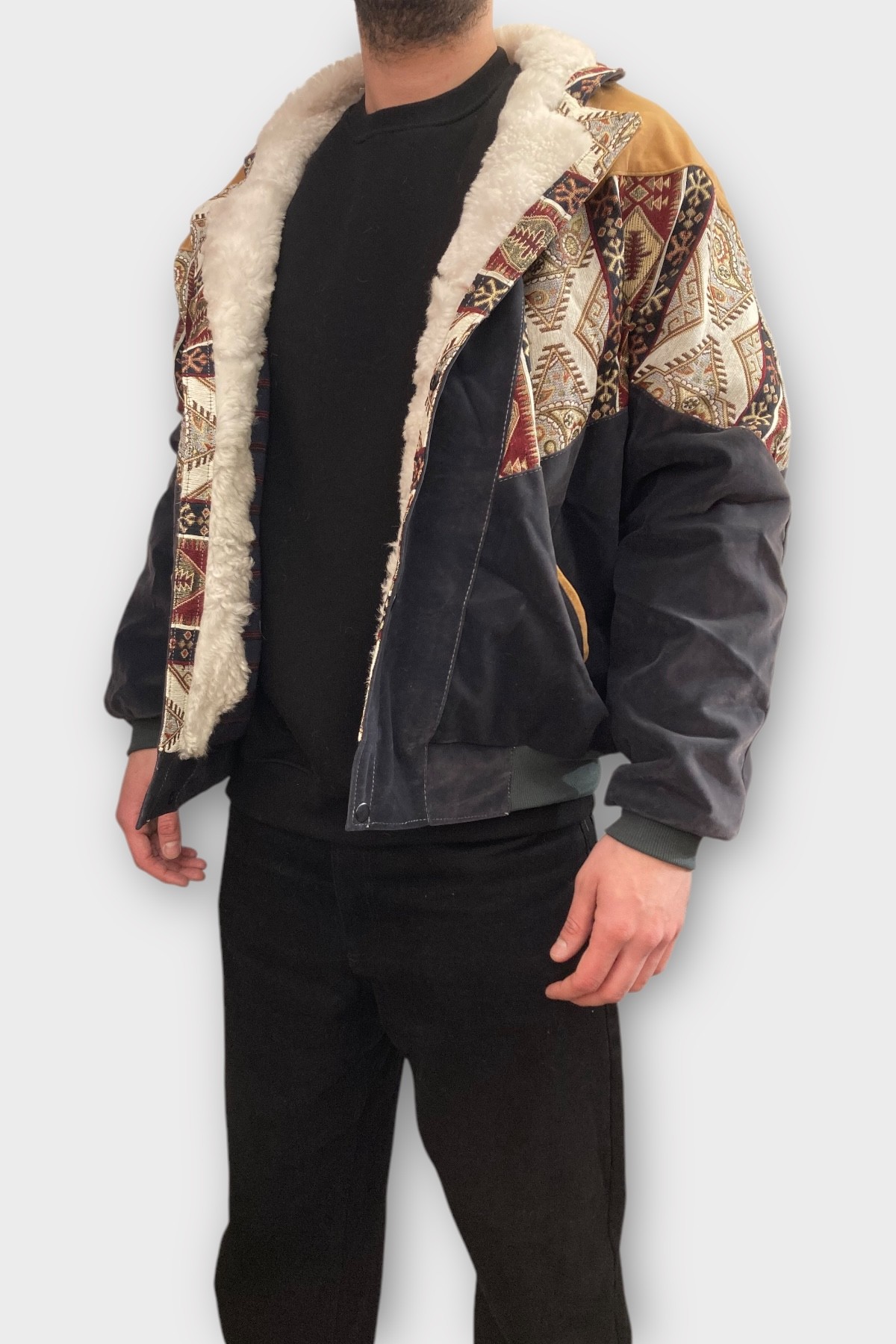 Unisex Vintage Pattern Jacket - Product Code: 7042