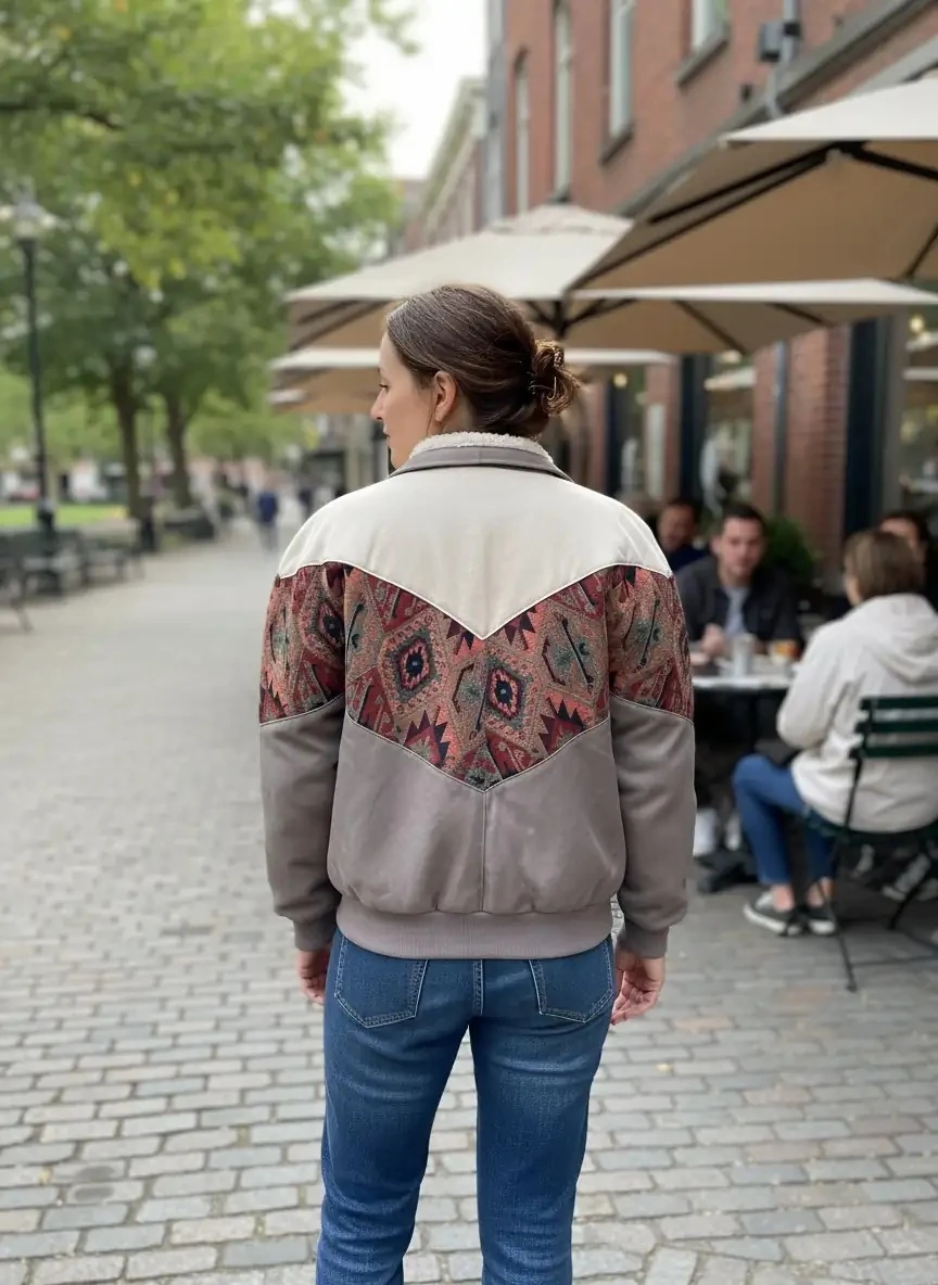 Unisex Vintage Pattern Jacket - Product Code: 6629