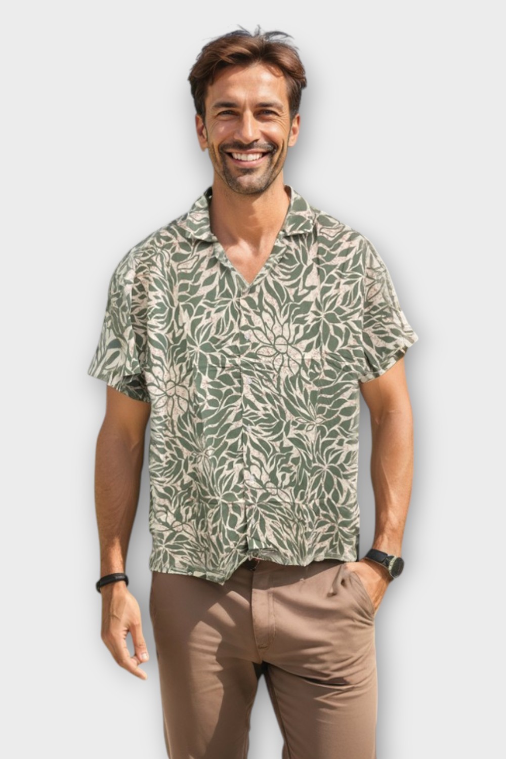 Jungle Breeze Gömlek - TH330  - Yeşil
