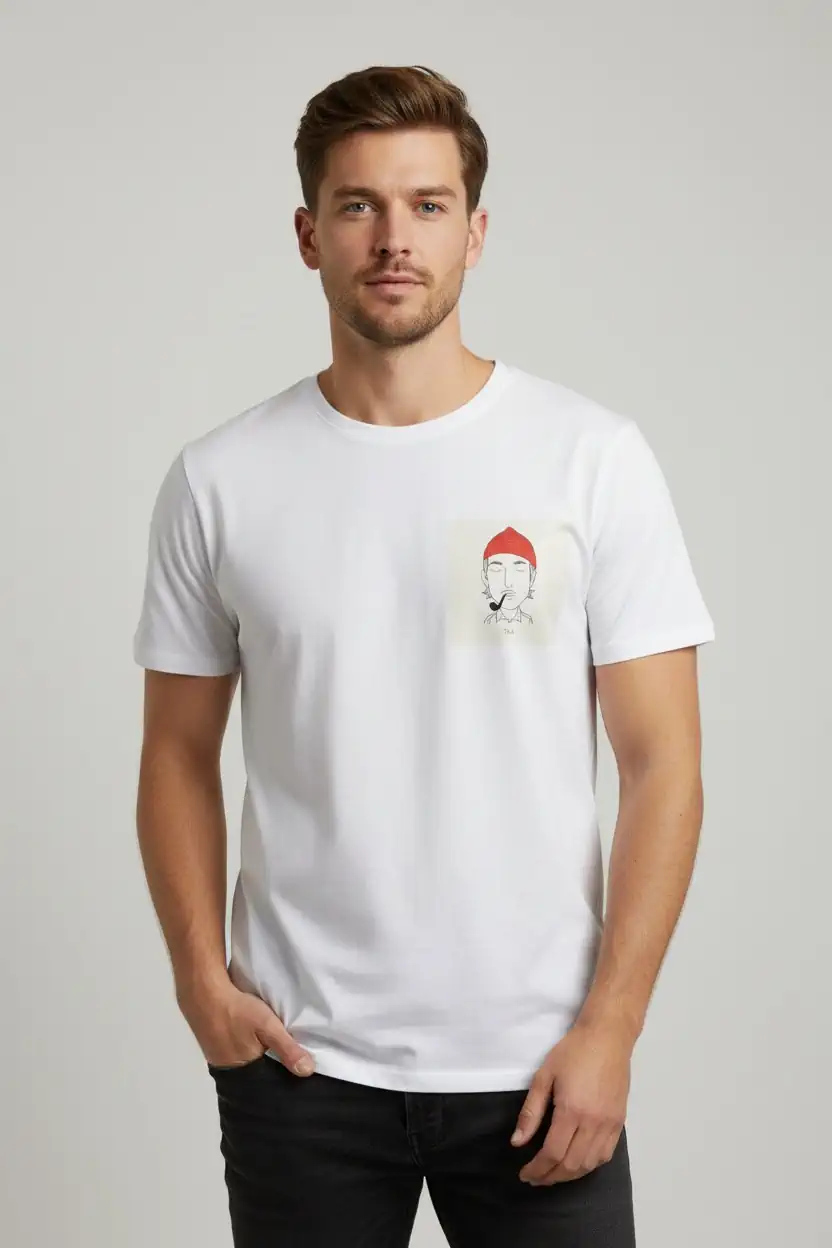 Regular Ned T-Shirt - Beyaz