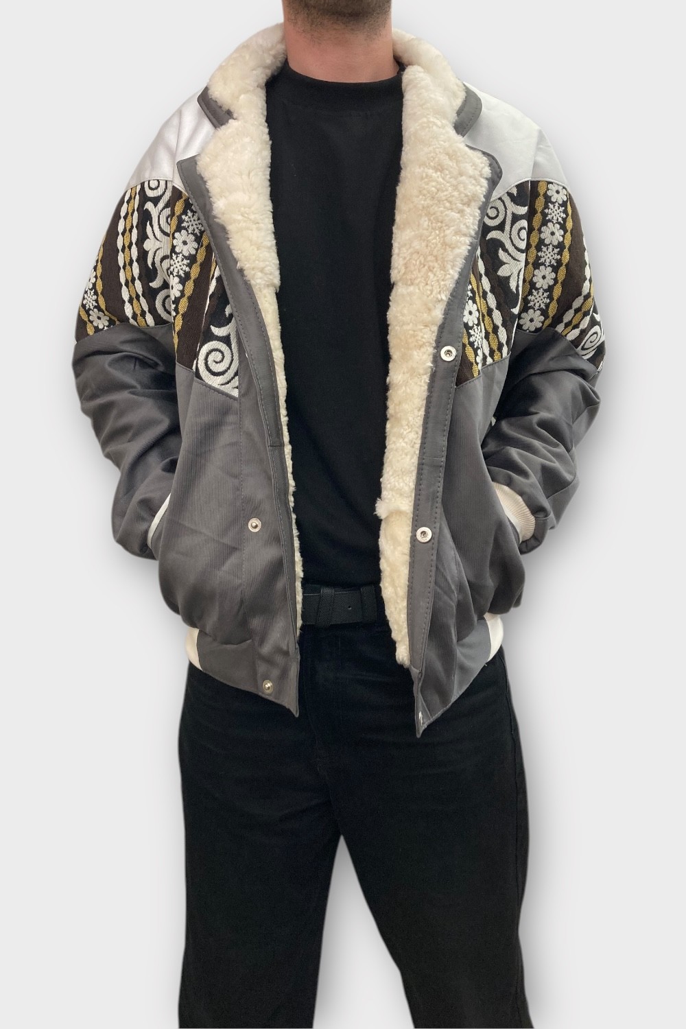 (7342) XLARGE BEDEN KADIN & ERKEK OVERSIZE RETRO VINTAGE CEKET