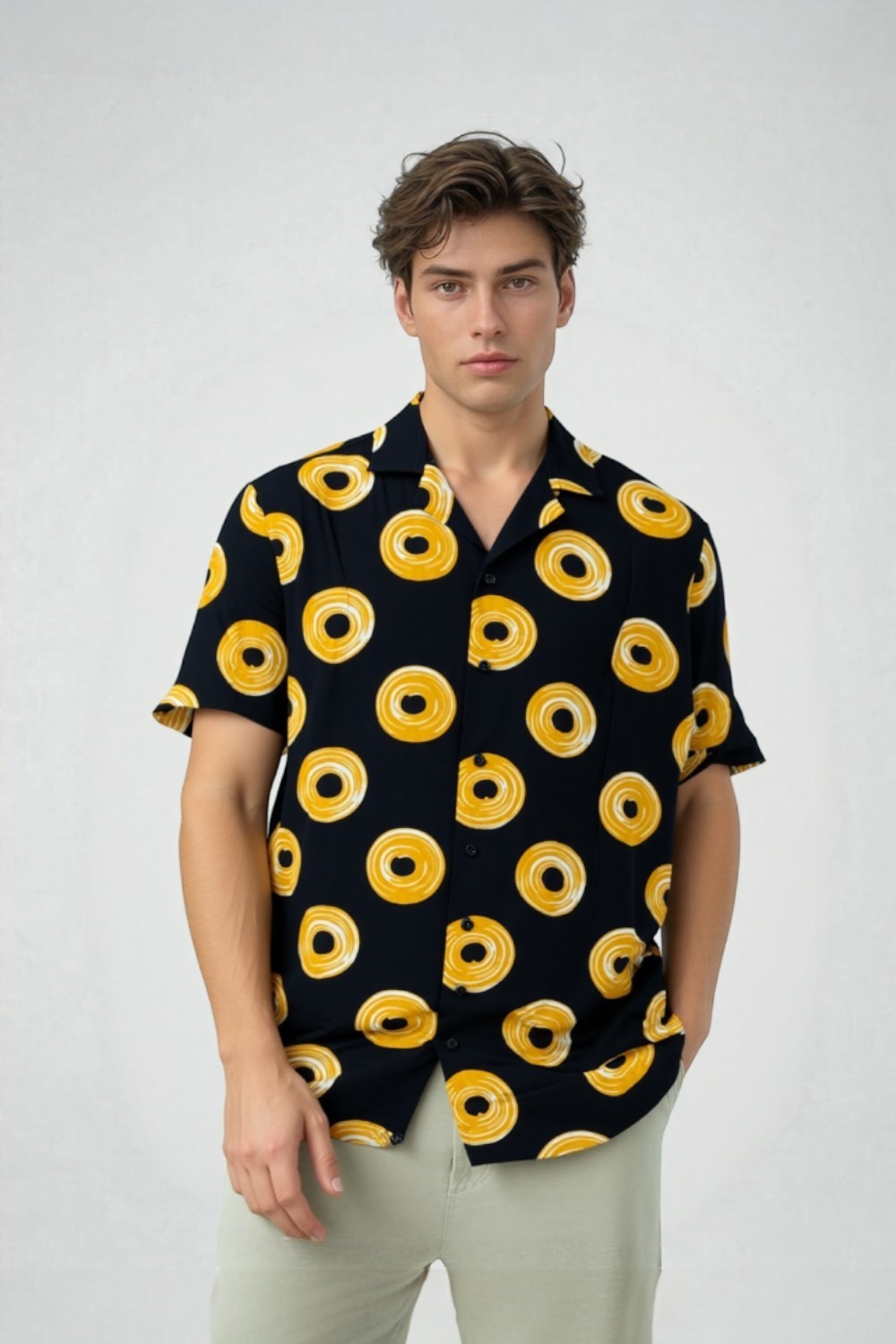 Donut Vibe Rahat Kesim Gömlek - TH303