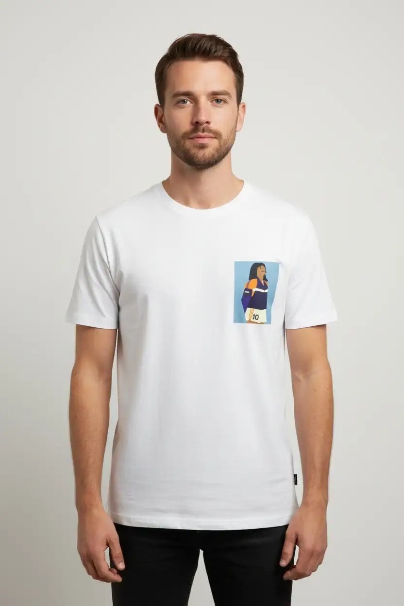 Regular Ruud T-Shirt - Beyaz